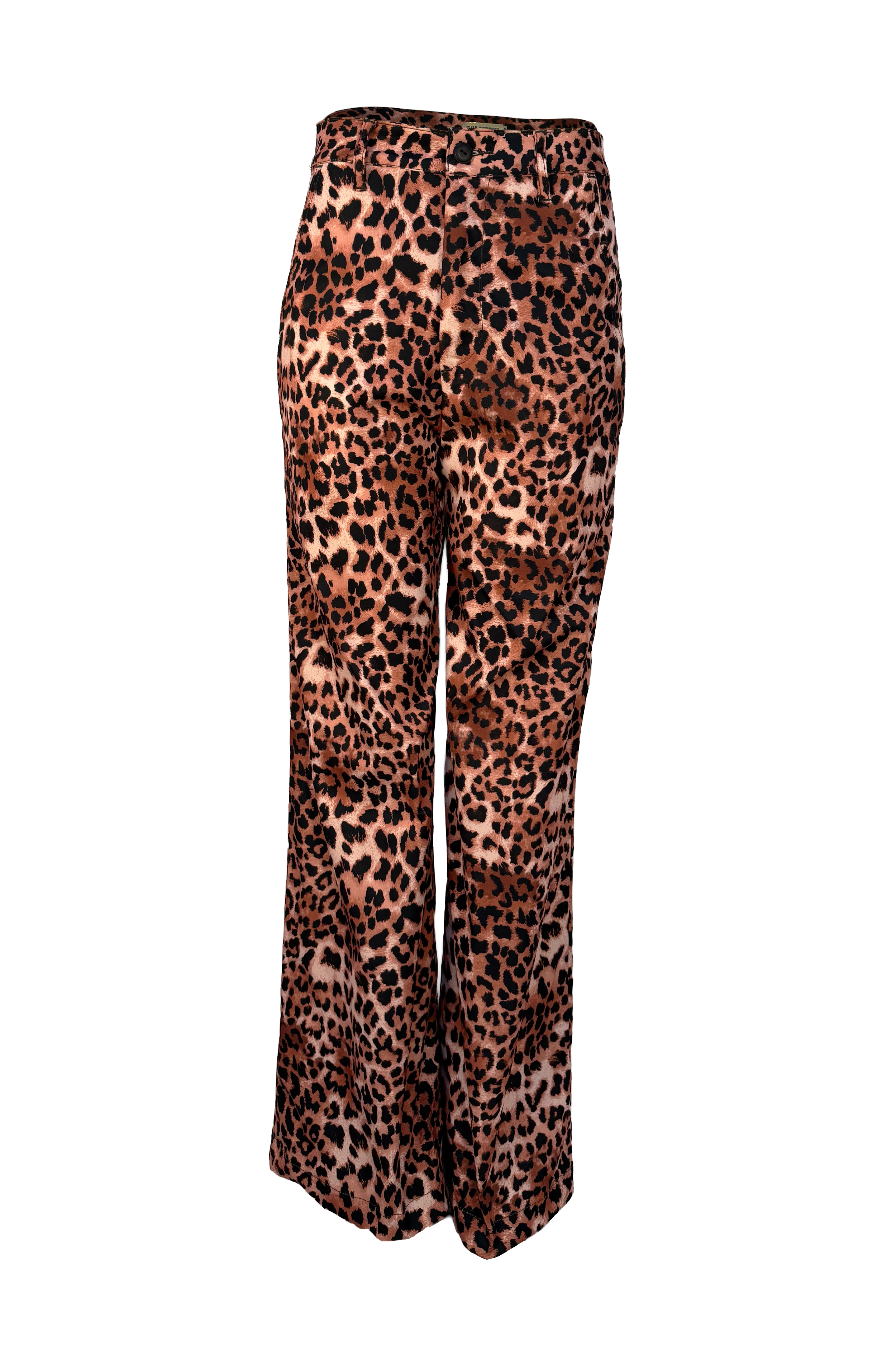 PTJ284312 pantalón largo de animal print