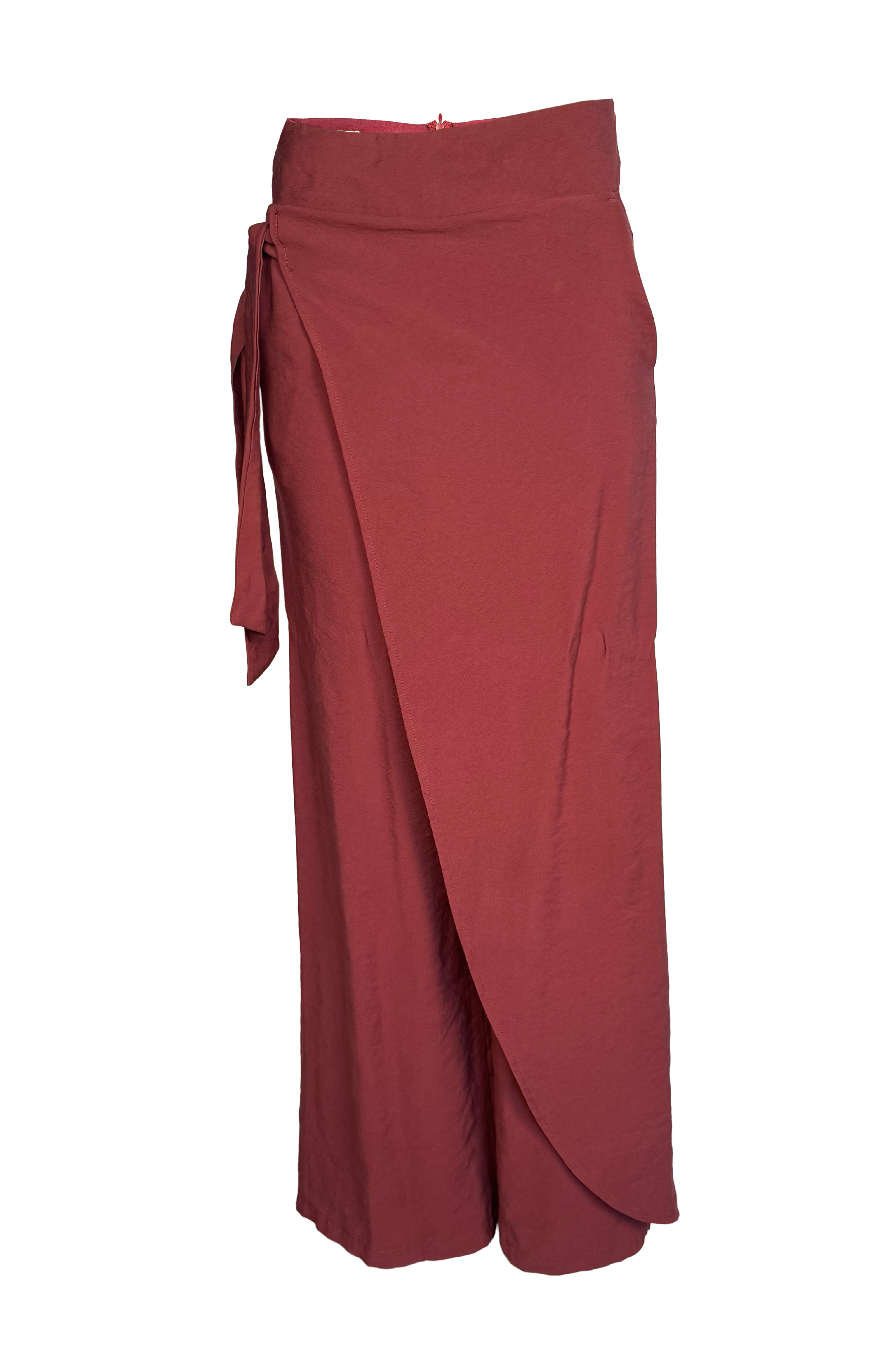 PTJ28443 pantalón con lazos 