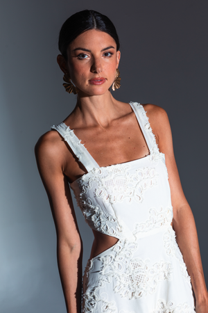 PTJ285301 vestido con tiras 