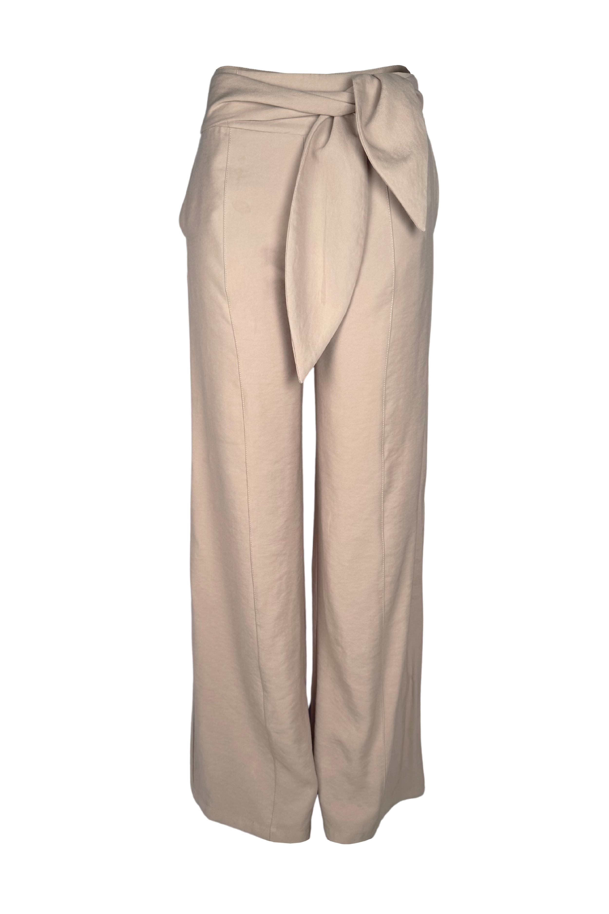 PTJ285930 pantalón tipo palazzo beige