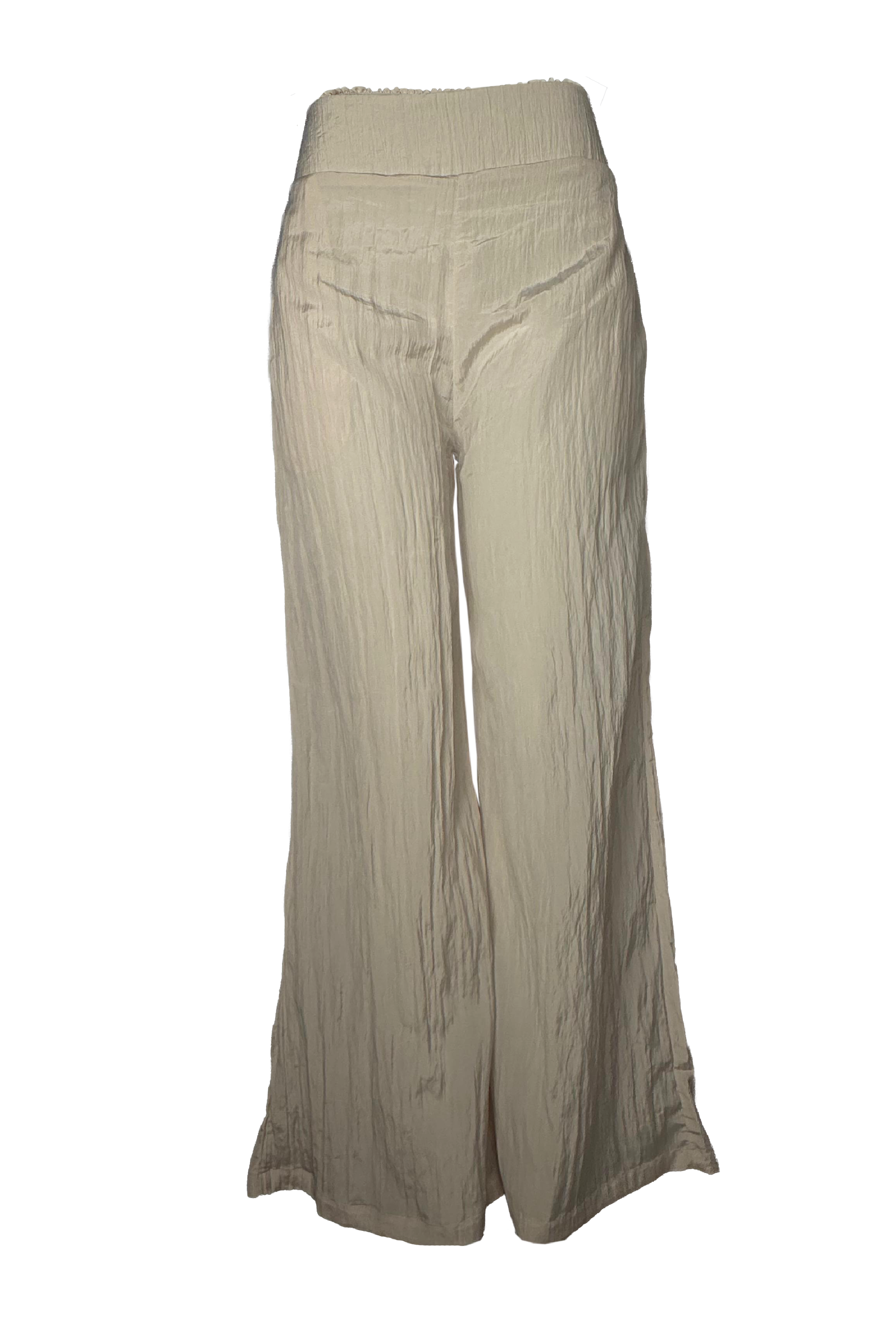 PTJ2860000 pantalón con textura color beige