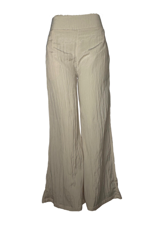 PTJ2860000 pantalón con textura color beige