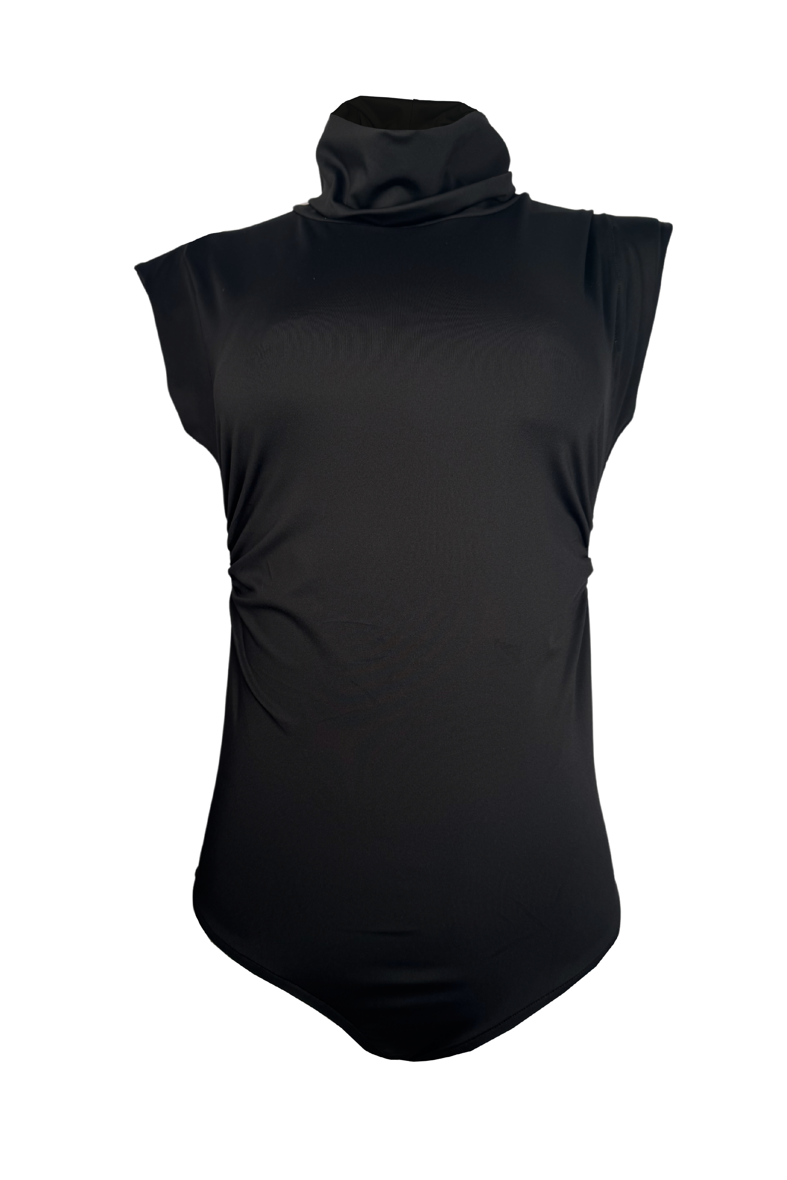 PTJ286412 body negro cuello tortuga 