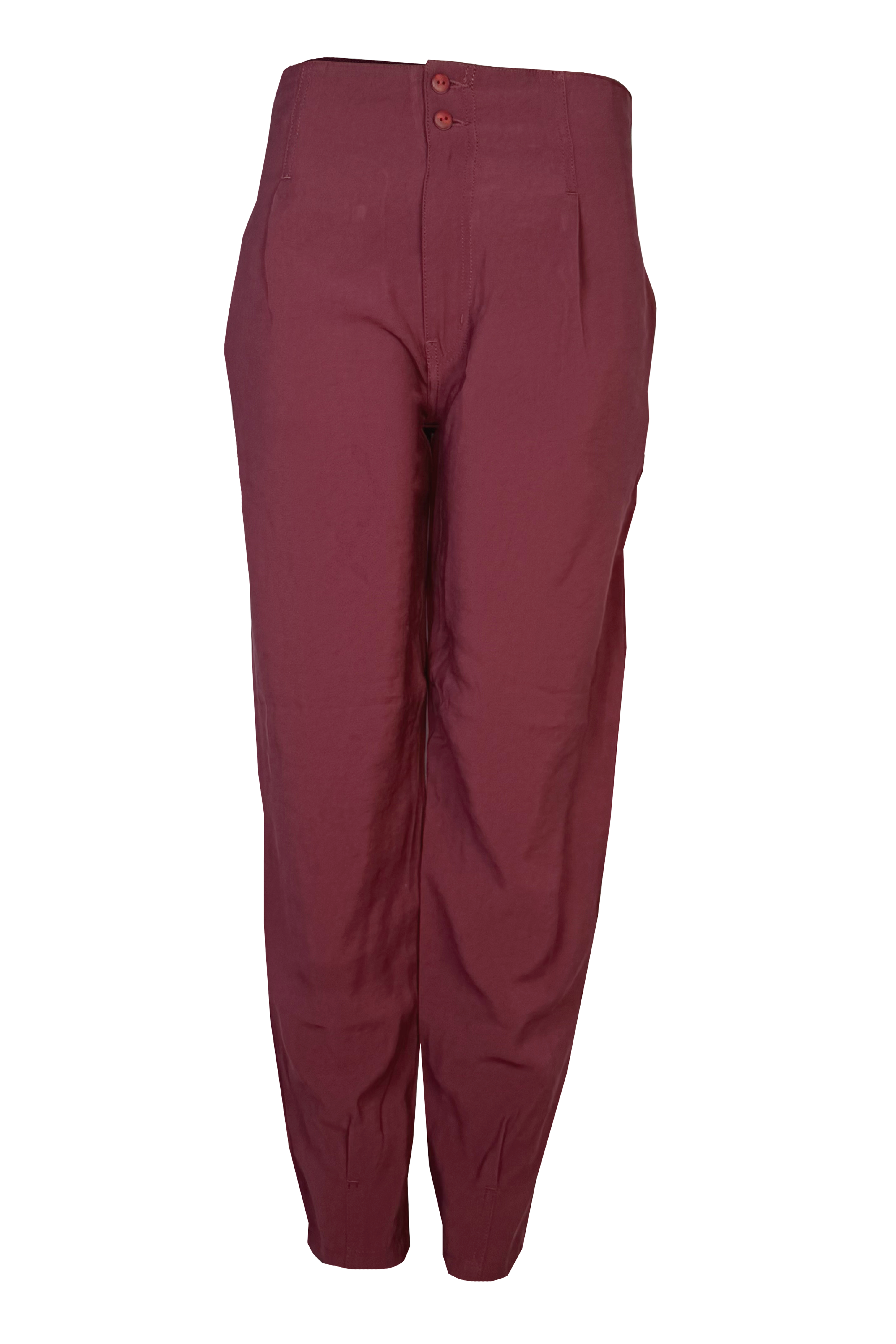 PTJ286730 pantalón vinotinto tipo baggy