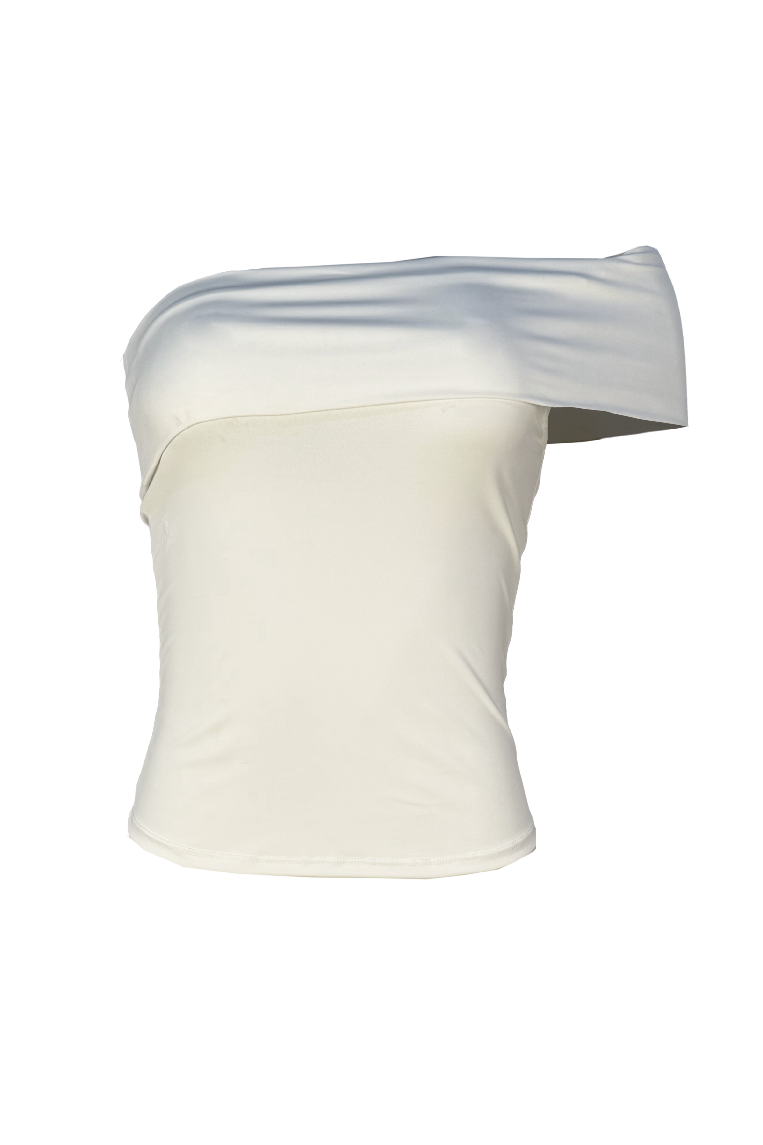 PTJ289912 blusa con hombro asimétrico