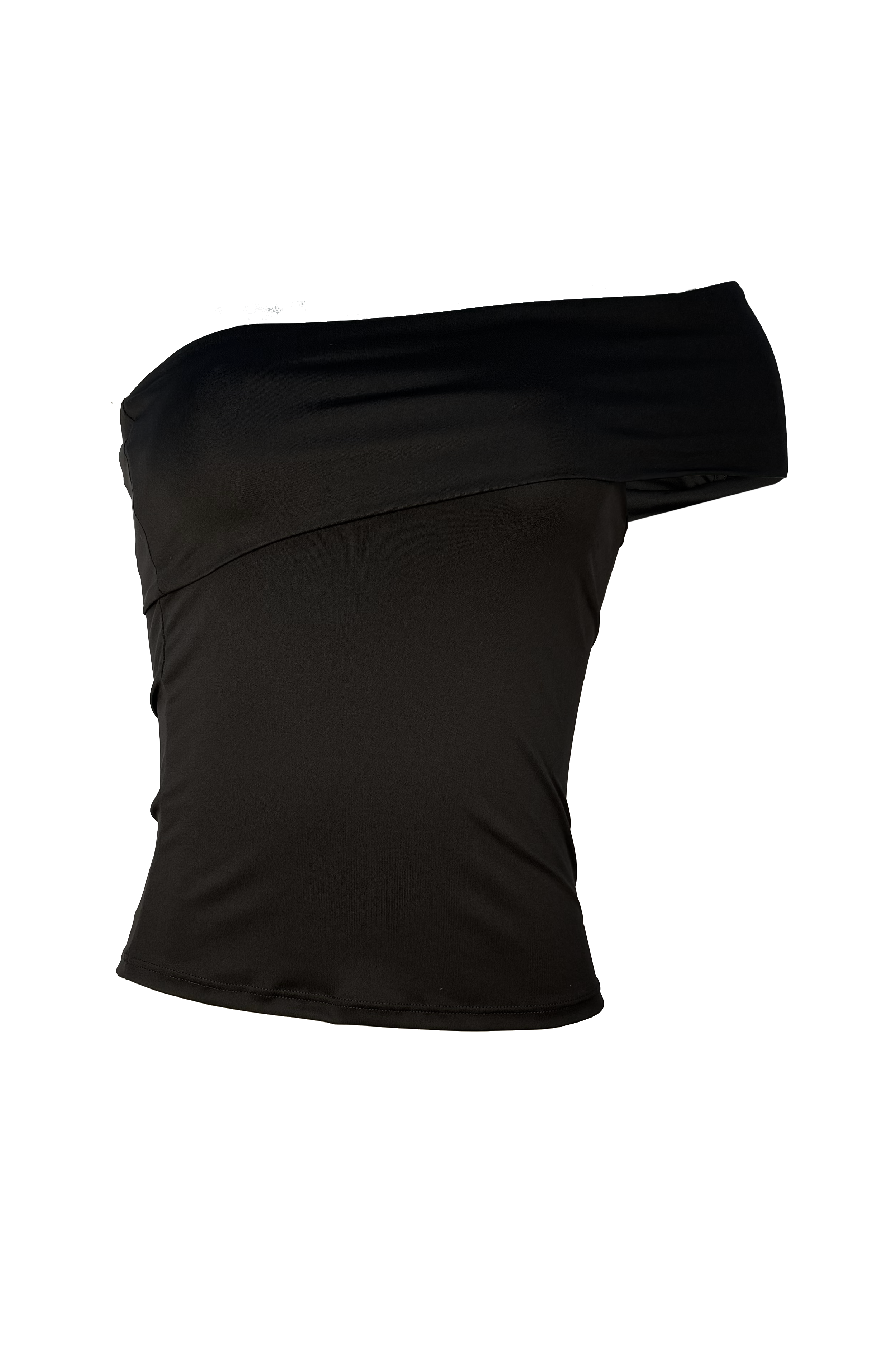 PTJ289912 blusa con hombro asimétrico