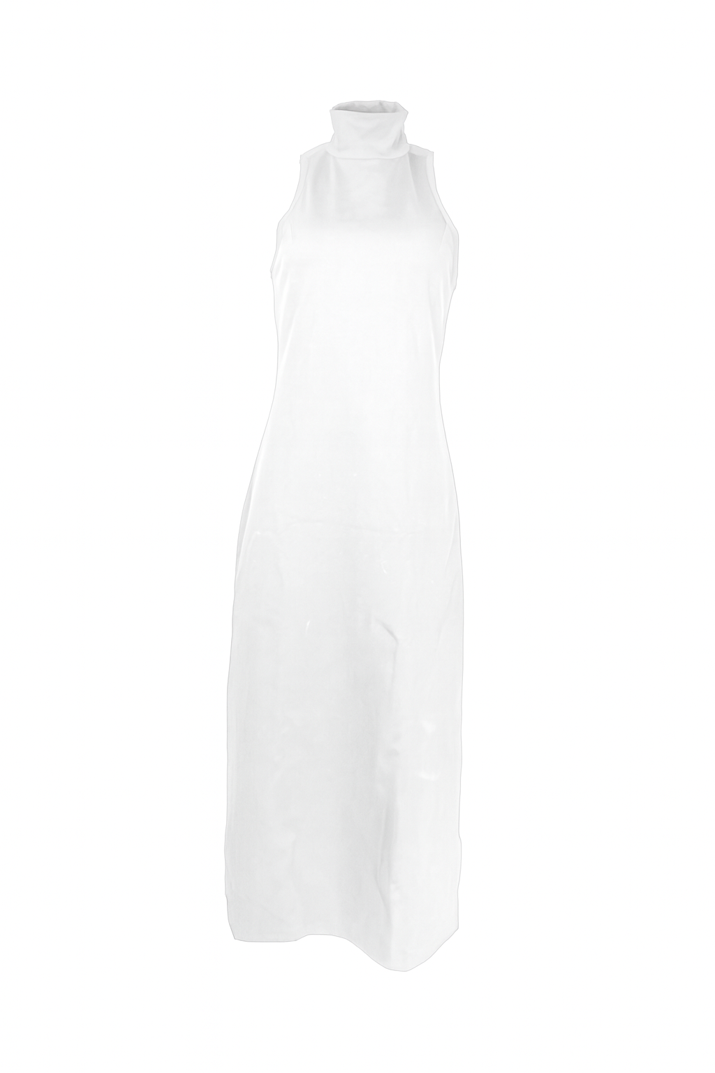 PTJ297329000 vestido amplio cuello tortuga 
