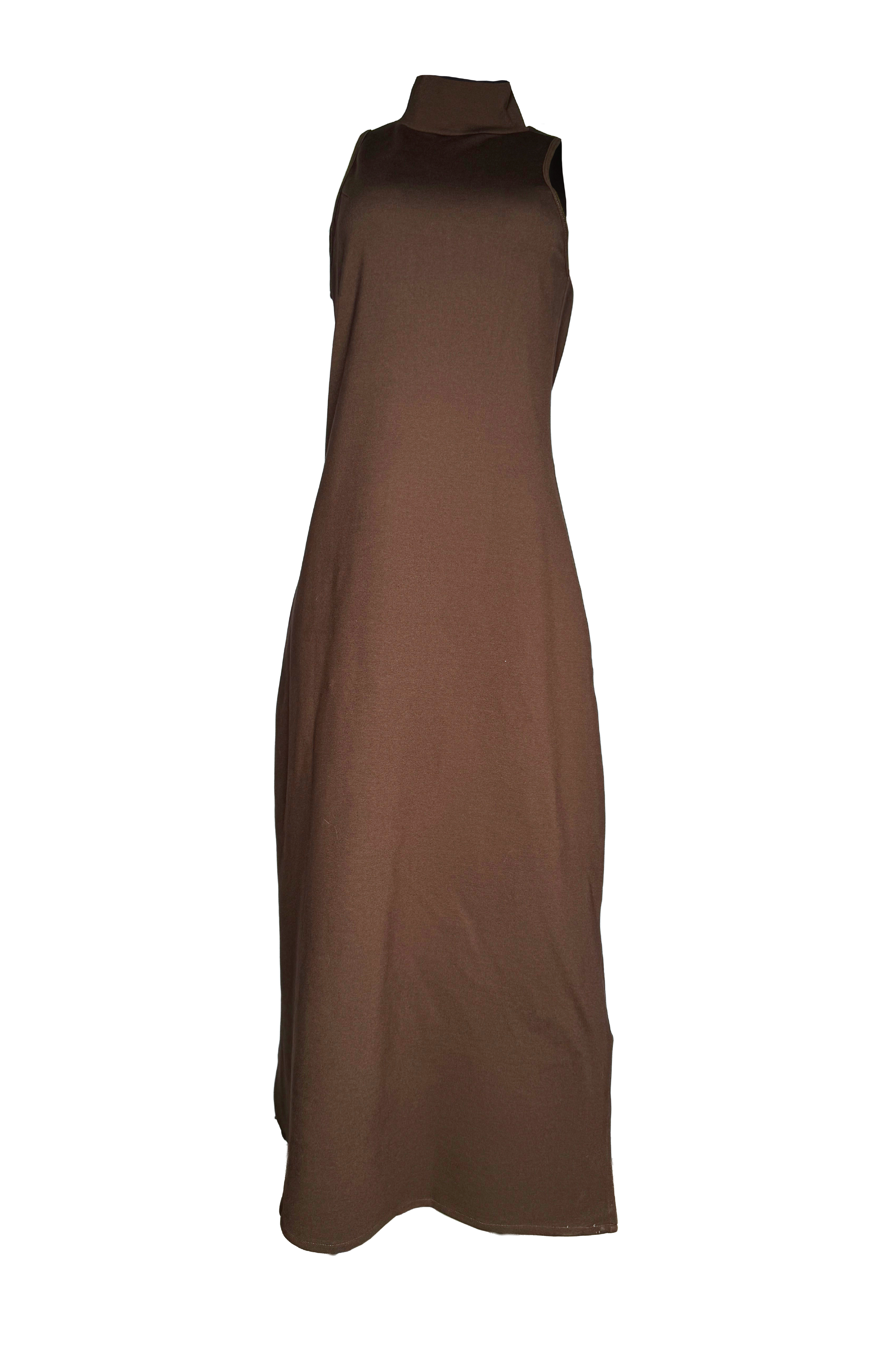 PTJ297329000 vestido amplio cuello tortuga 