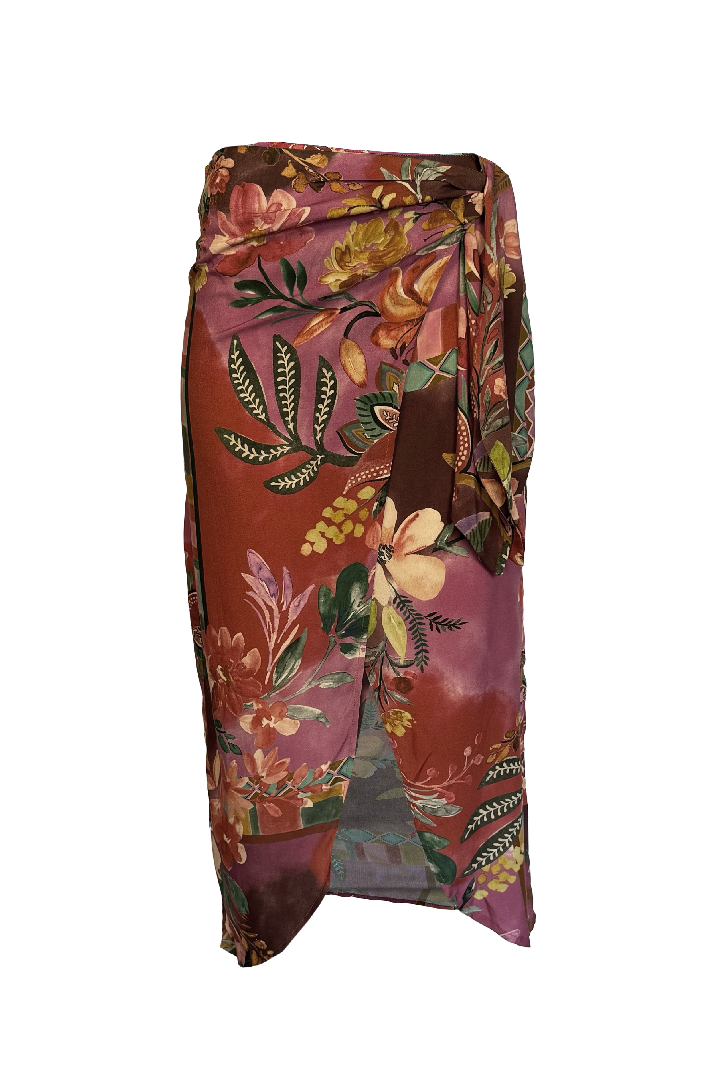 PTJ297729003 falda midi estampada