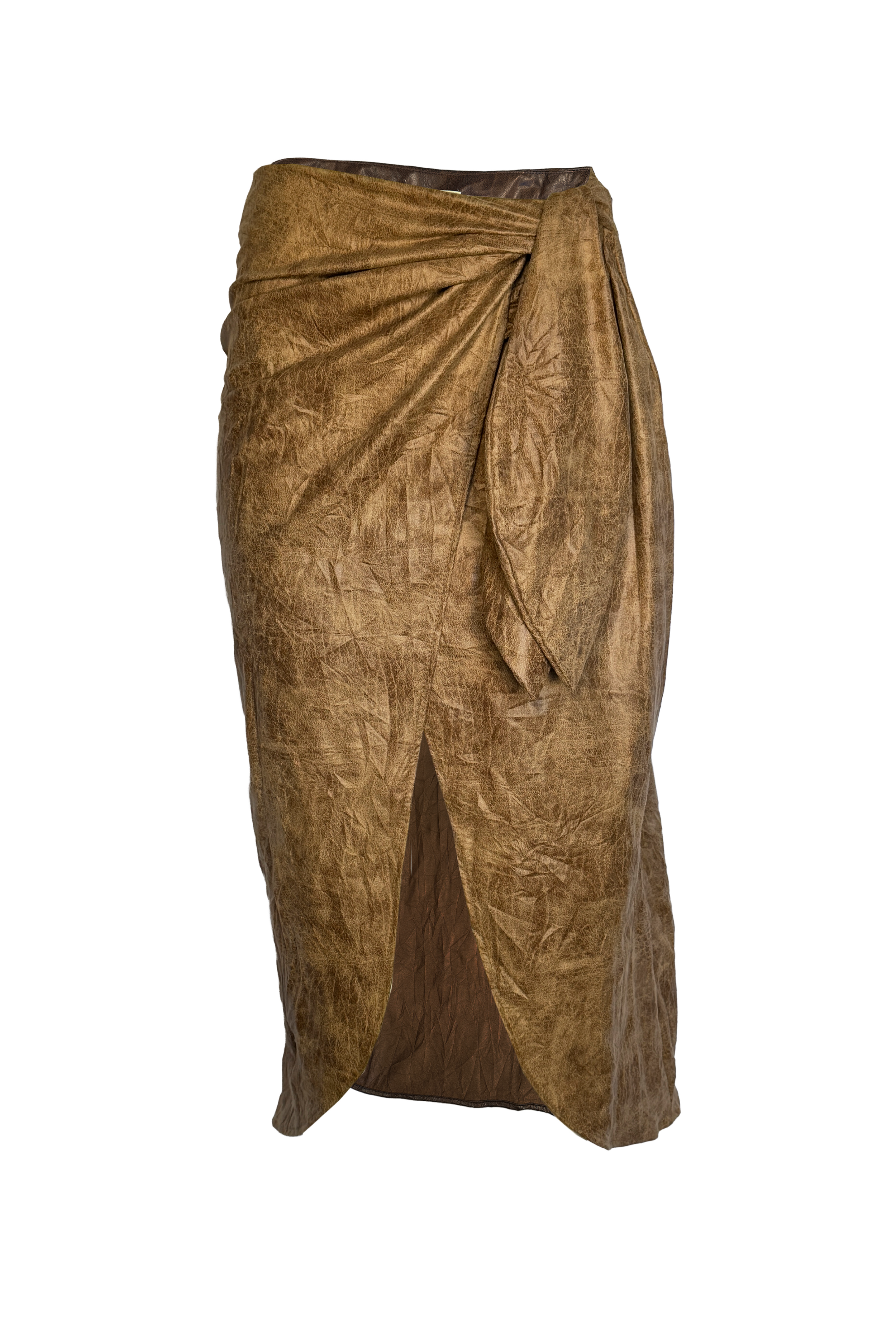 PTJ299124 falda midi con blusa manga larga 