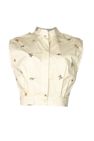  PTJ2997 blusa con chaleco y pantalón