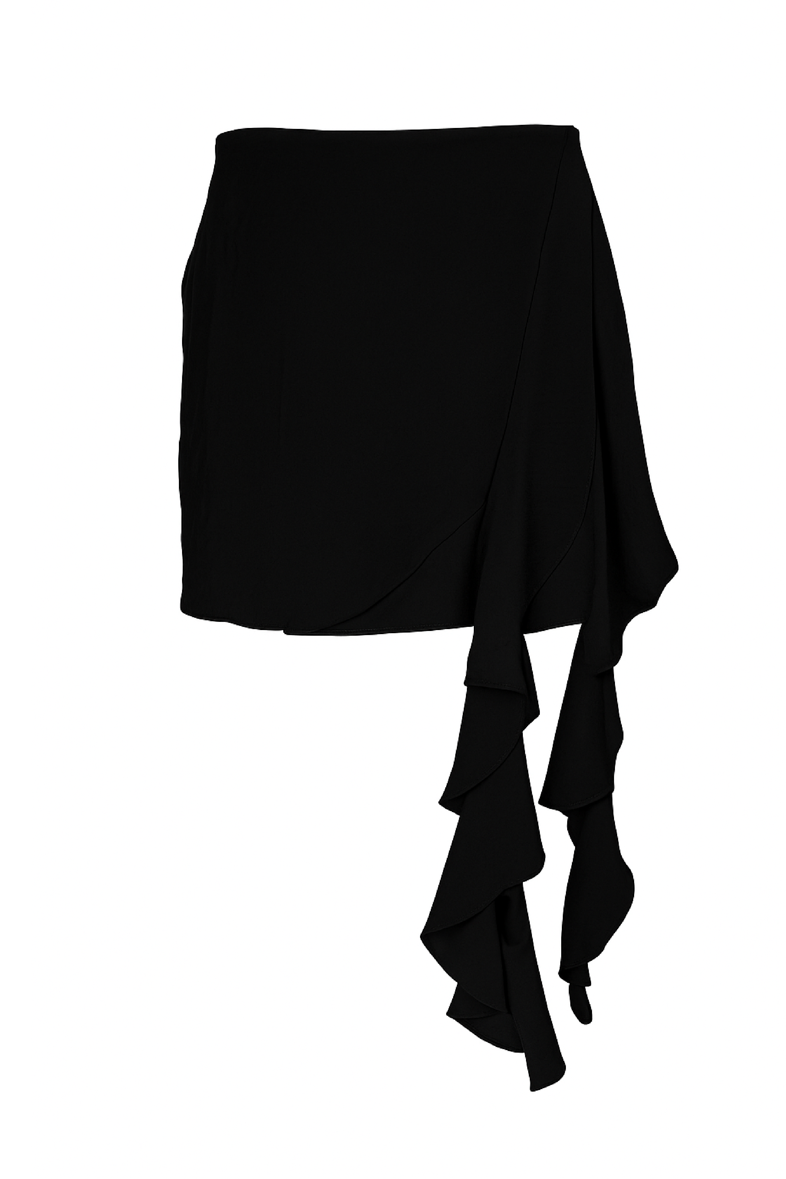 PTJ3025 falda negra corta