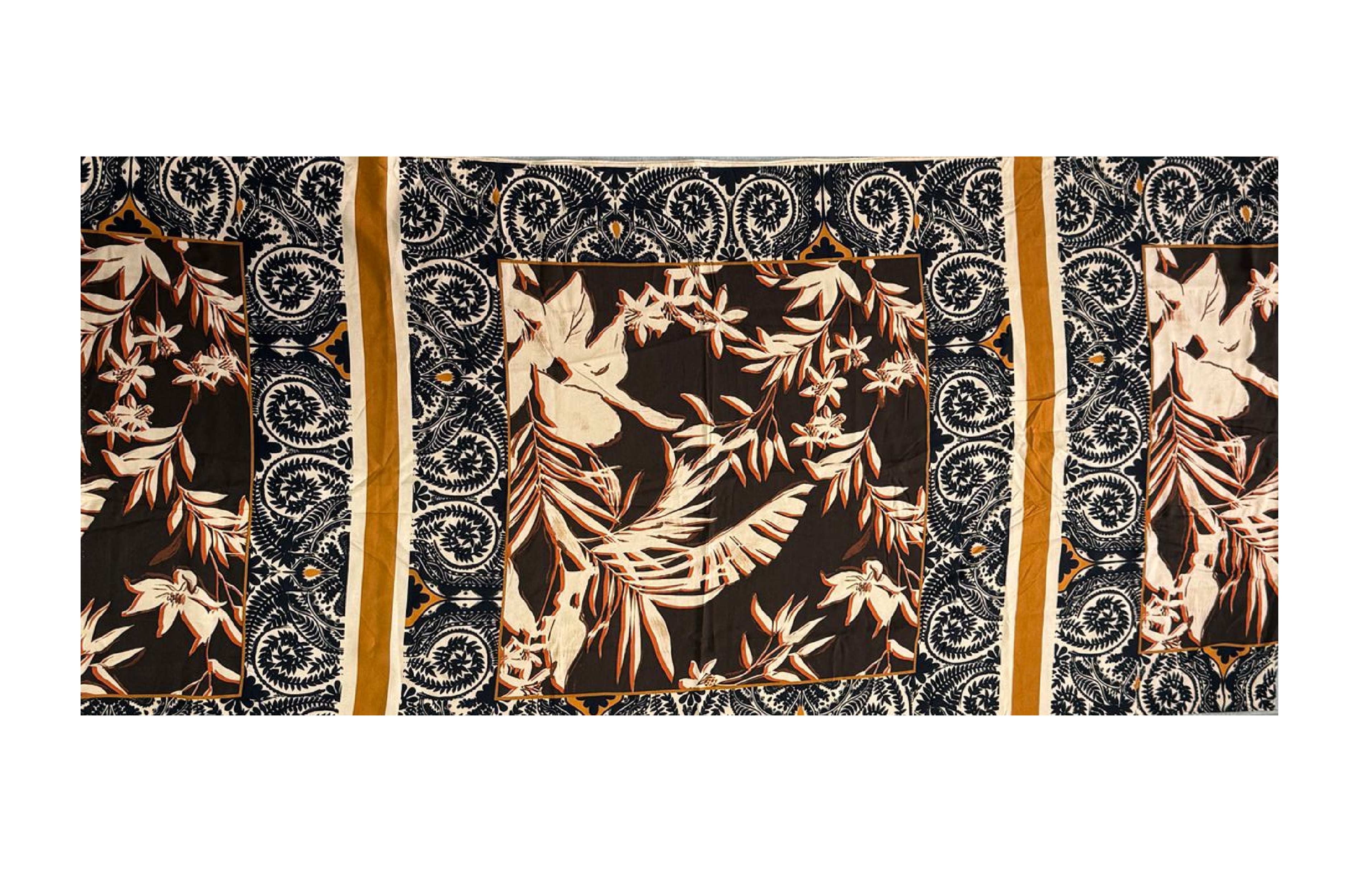 PTJ3051 pareo estampado rectangular 