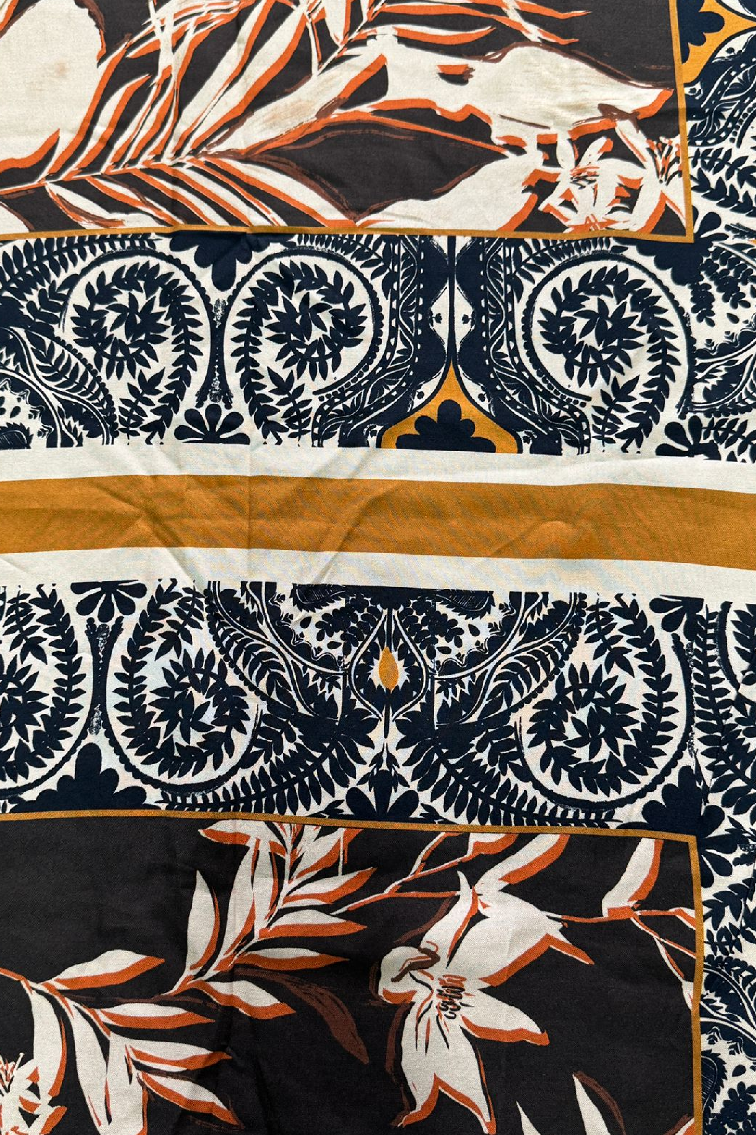 PTJ3051 pareo estampado rectangular 