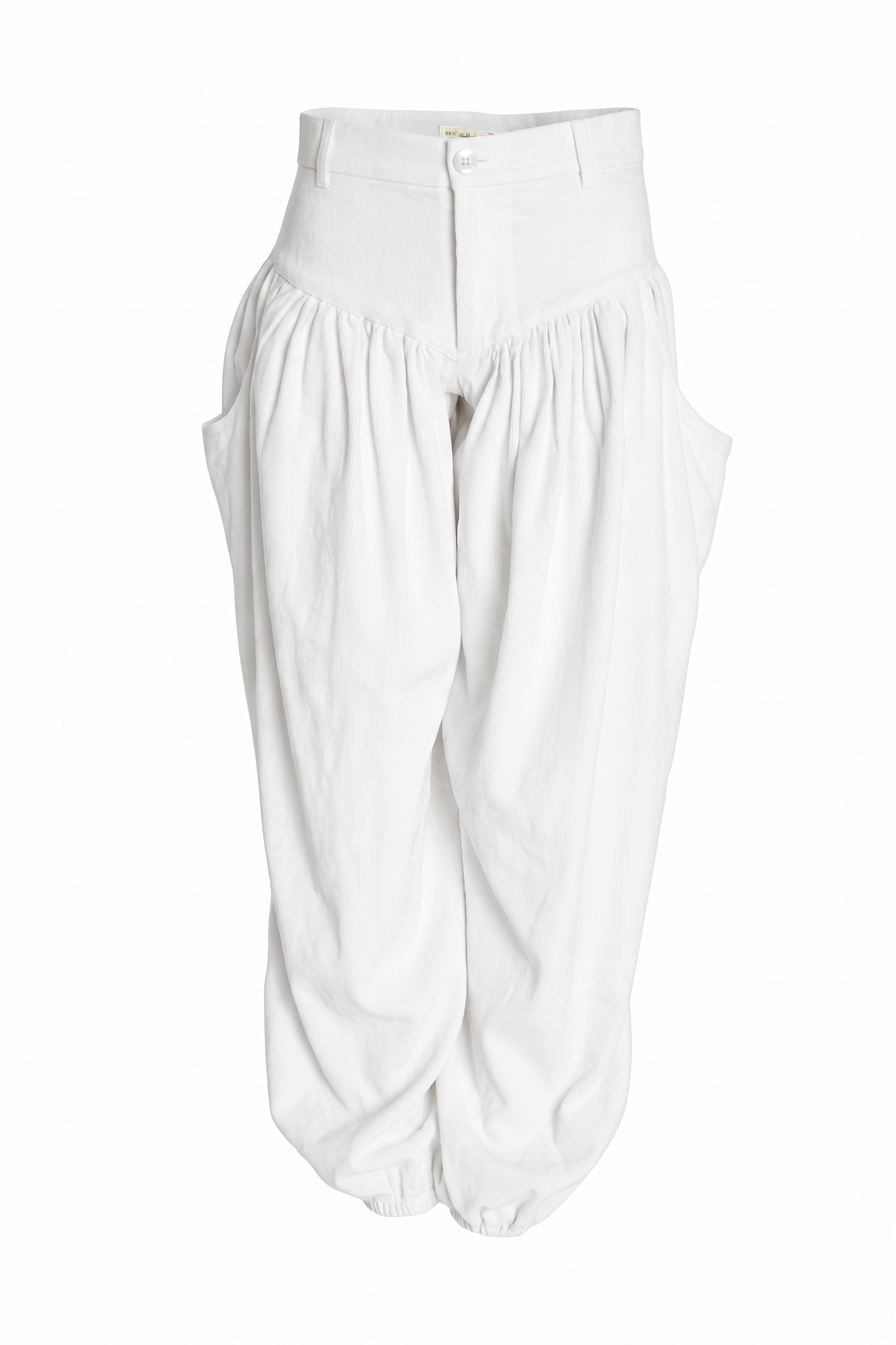  PTJ3053 pantalón verde con botones 