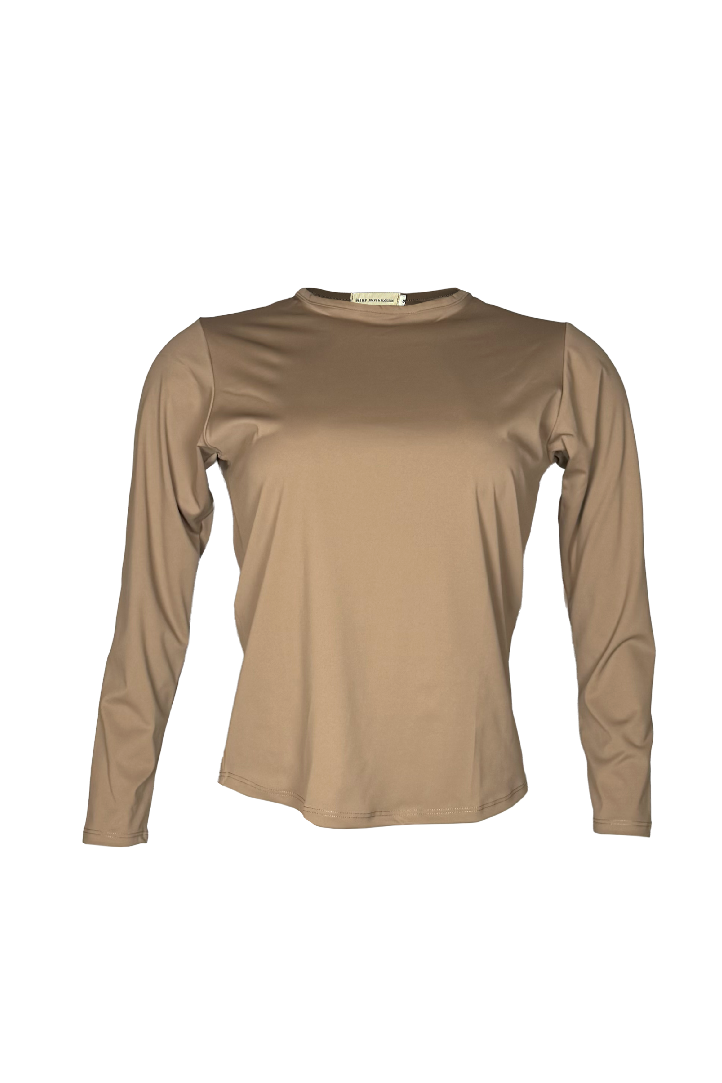 PTJ305319 blusa cuello redondo
