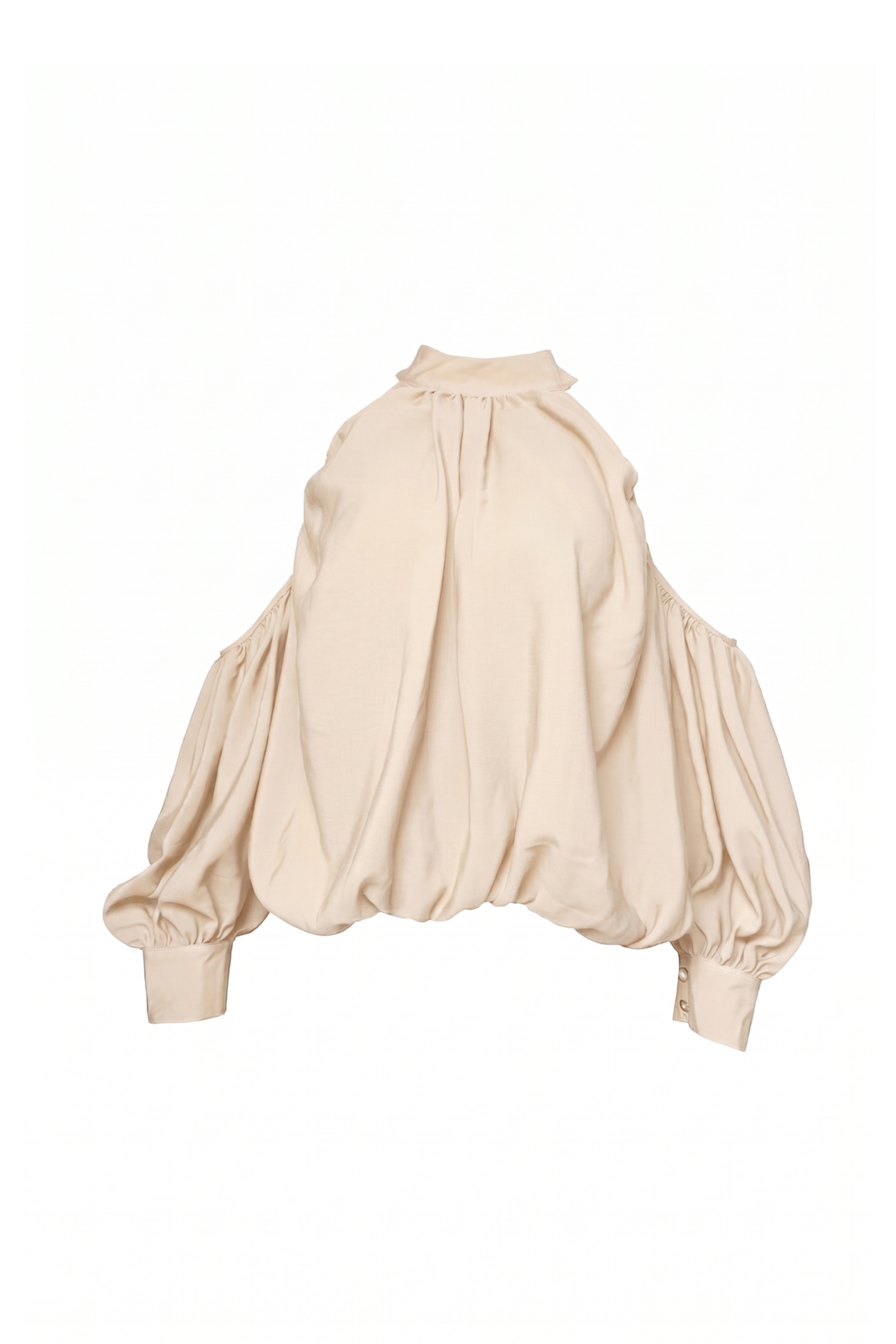 PTJ3057300 blusa con tiras y cuello halter