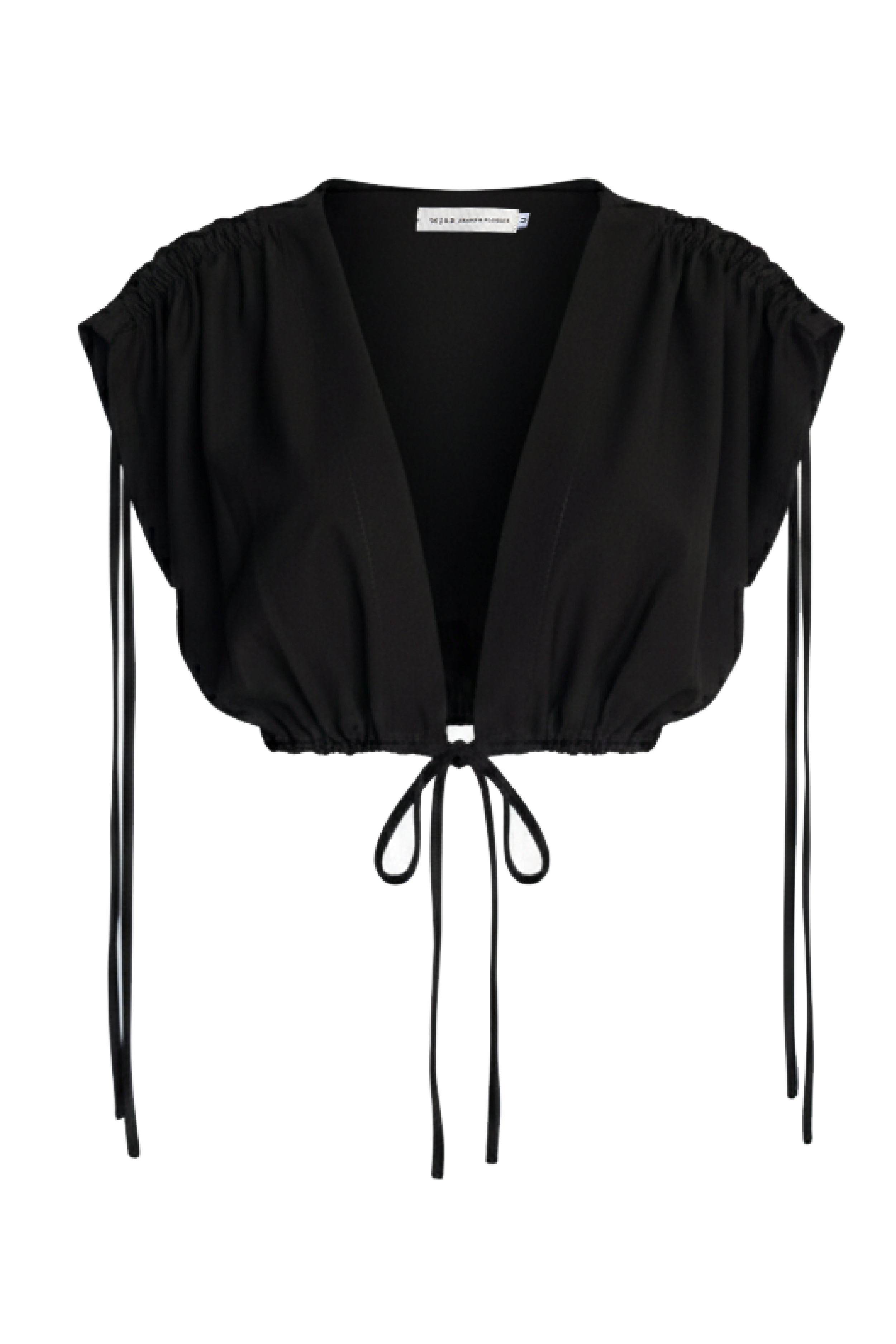 PTJ304029 blusa con lazos ajustables