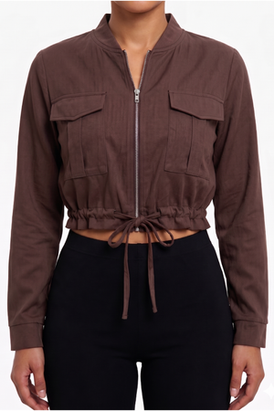 PTJ30682 chaqueta con bolsillos
