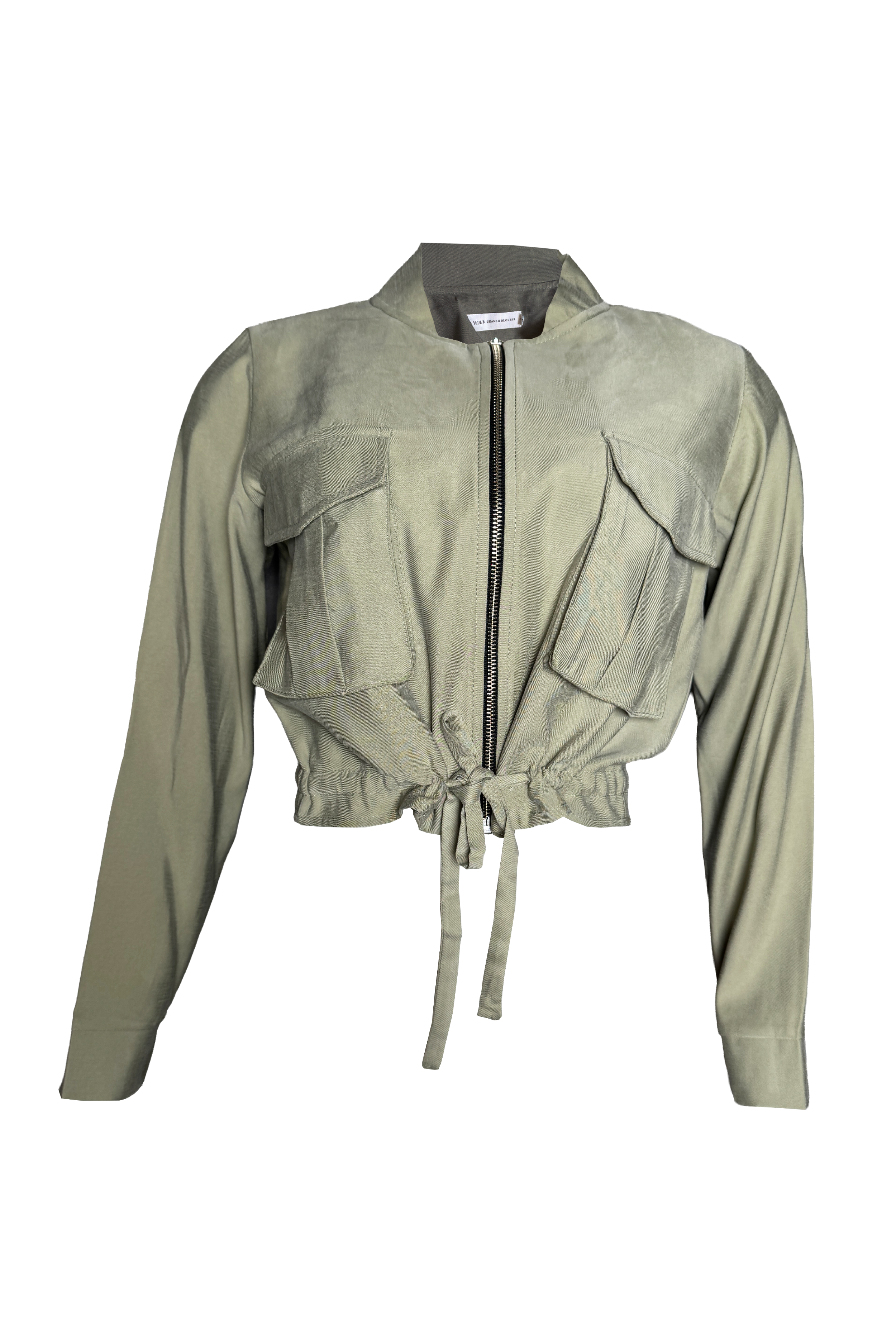 PTJ30682900 chaqueta manga larga con bolsillos 