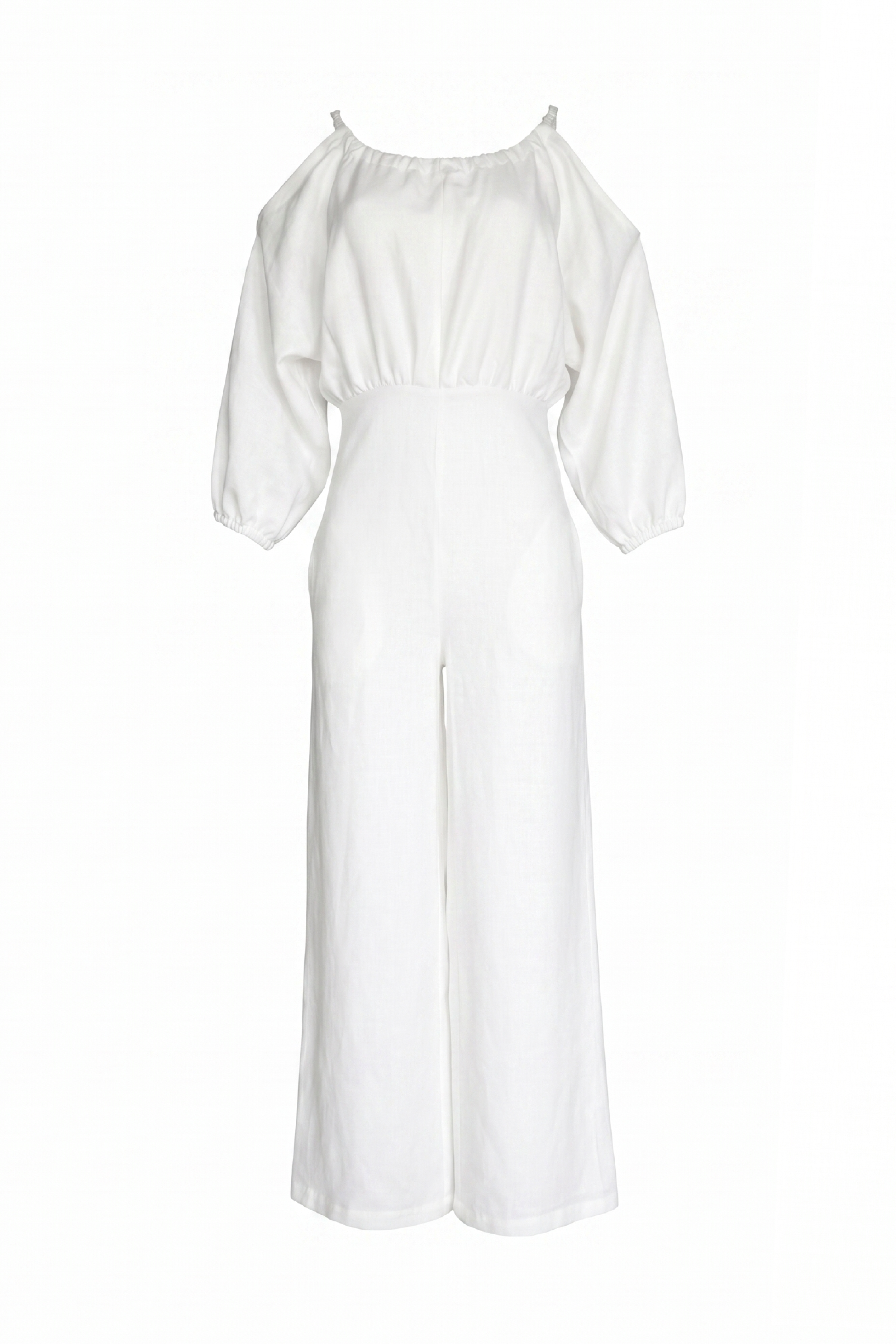 PTJ3071 enterizo color blanco con tiras