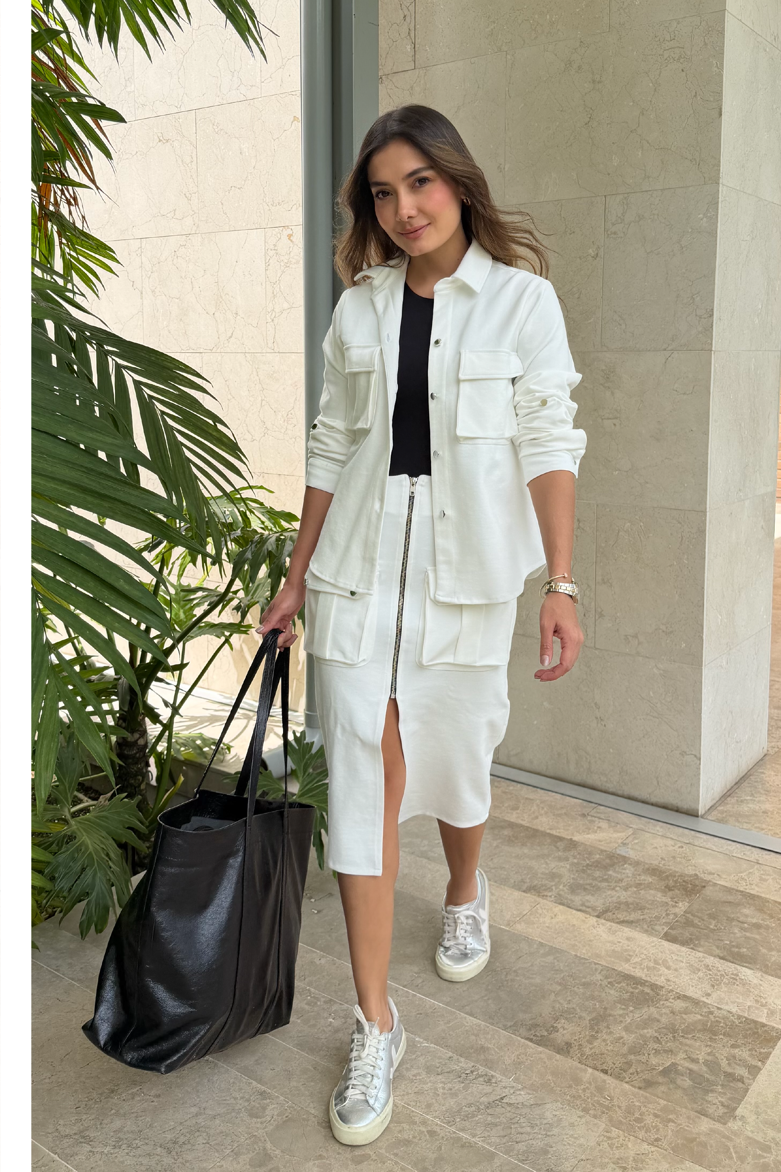PTJ307929 set de chaqueta y falda 
