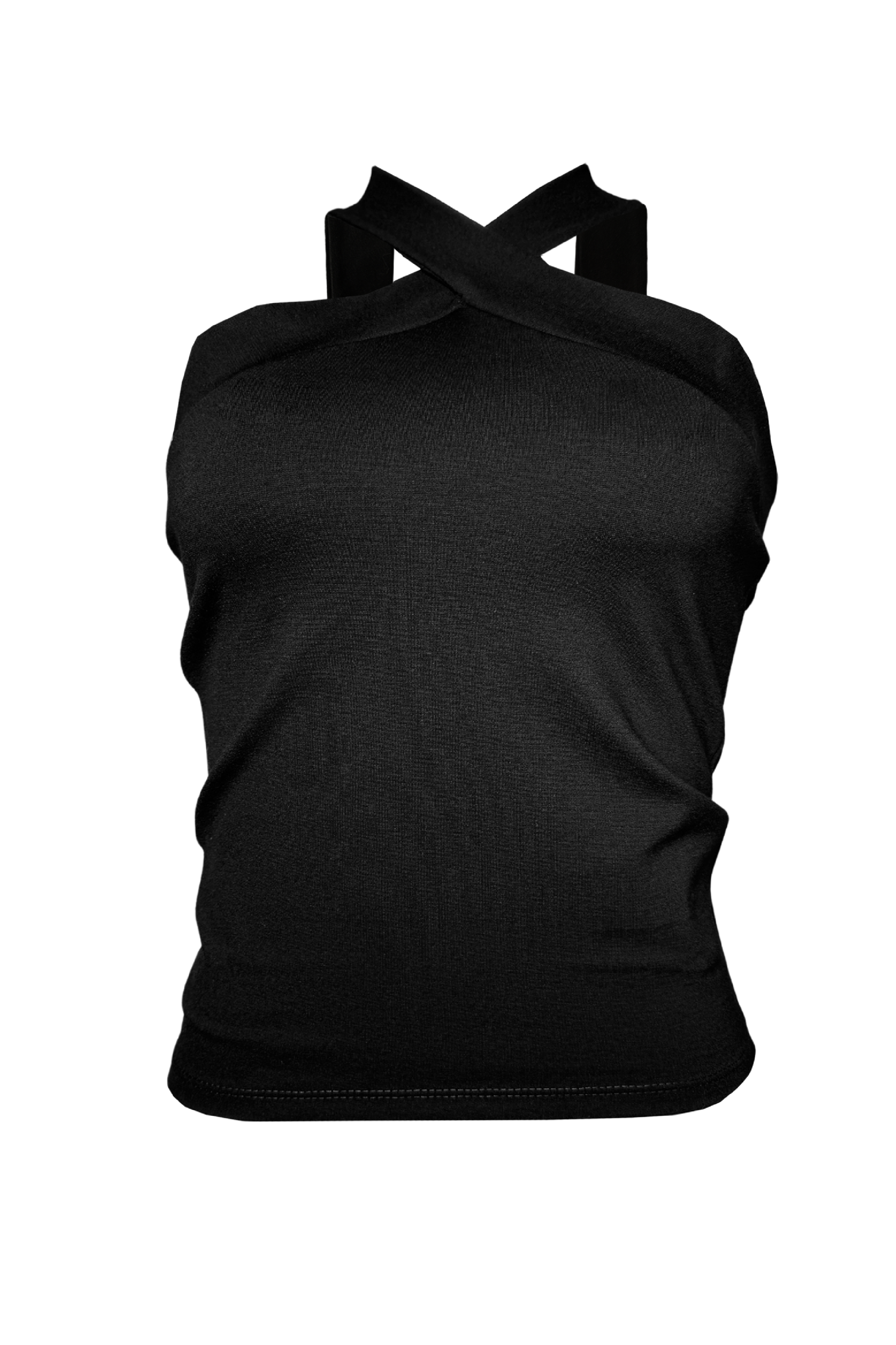 PTJ308029 blusa de tiras color negro