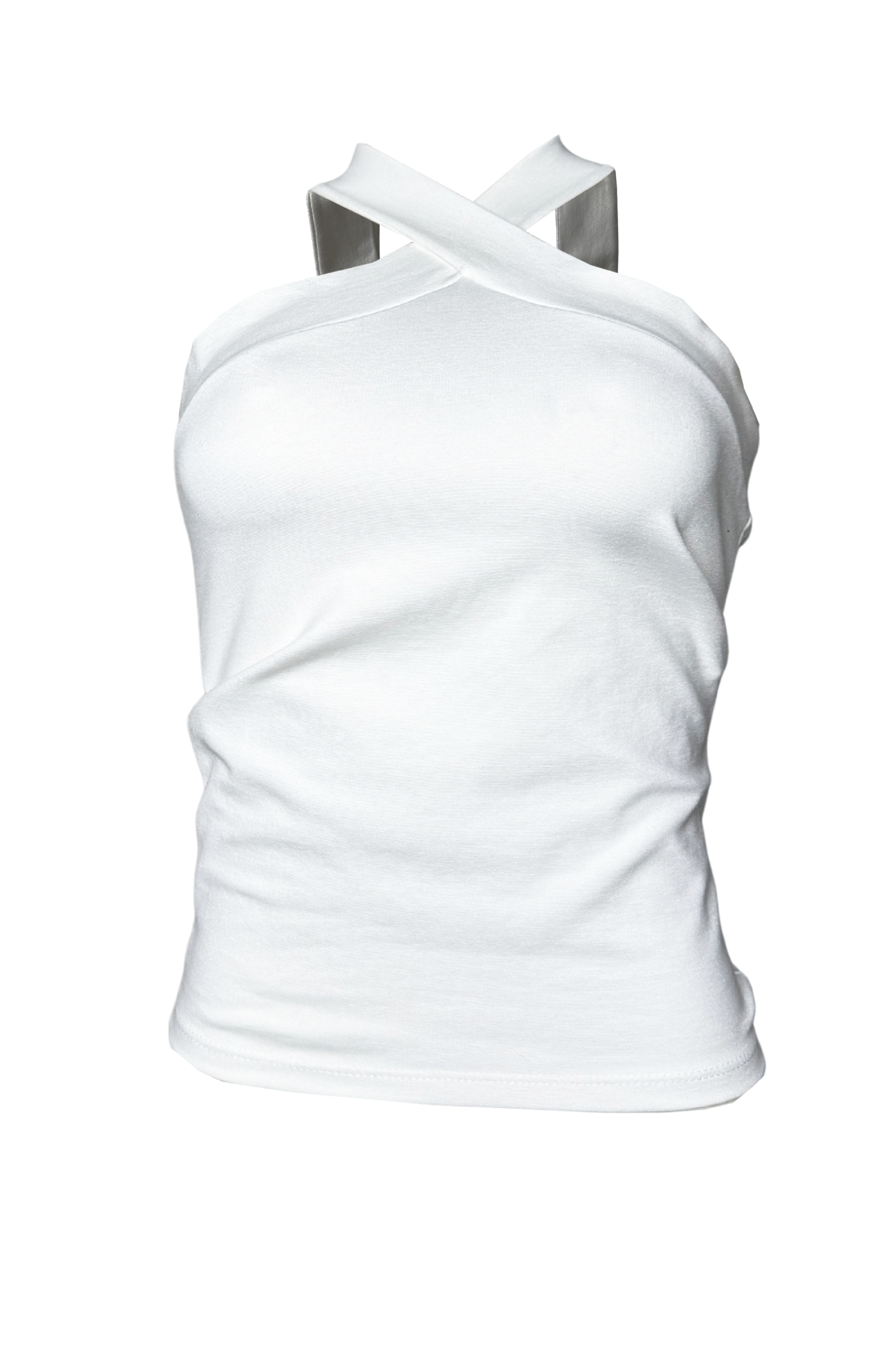 PTJ308029 blusa de tiras color blanca