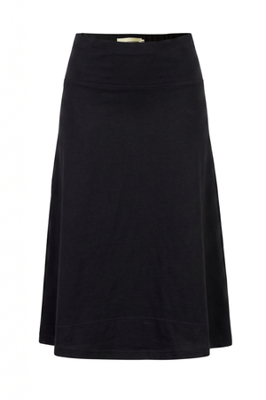 PTJ30842 falda midi negro