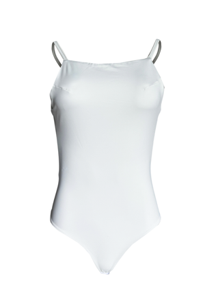 PTJ3160 body con color blanco de tiras