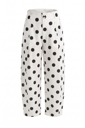 PTJ316312 pantalón con bolsillos y puntos