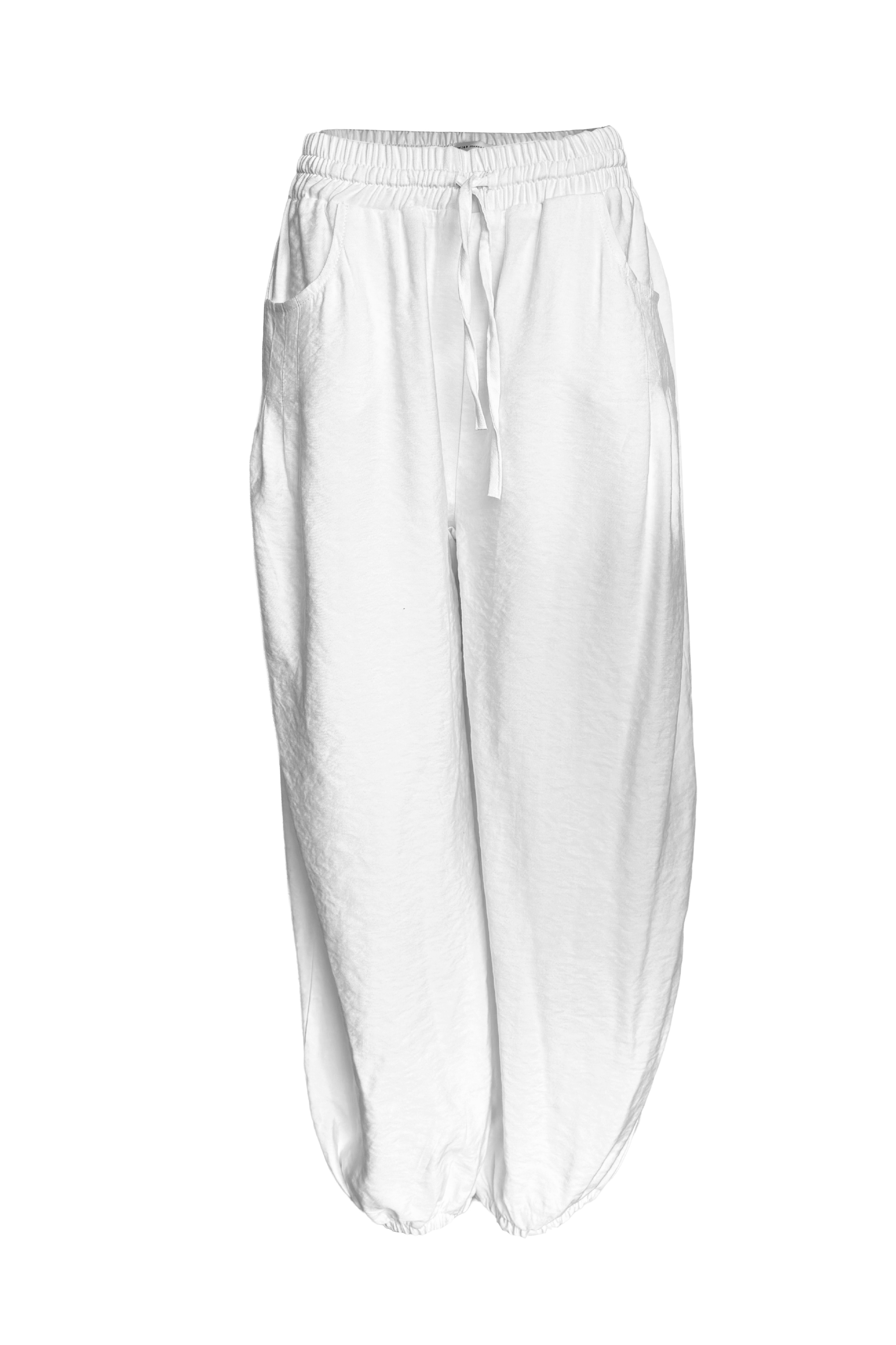 PTJ4002 pantalón blanco con resorte 