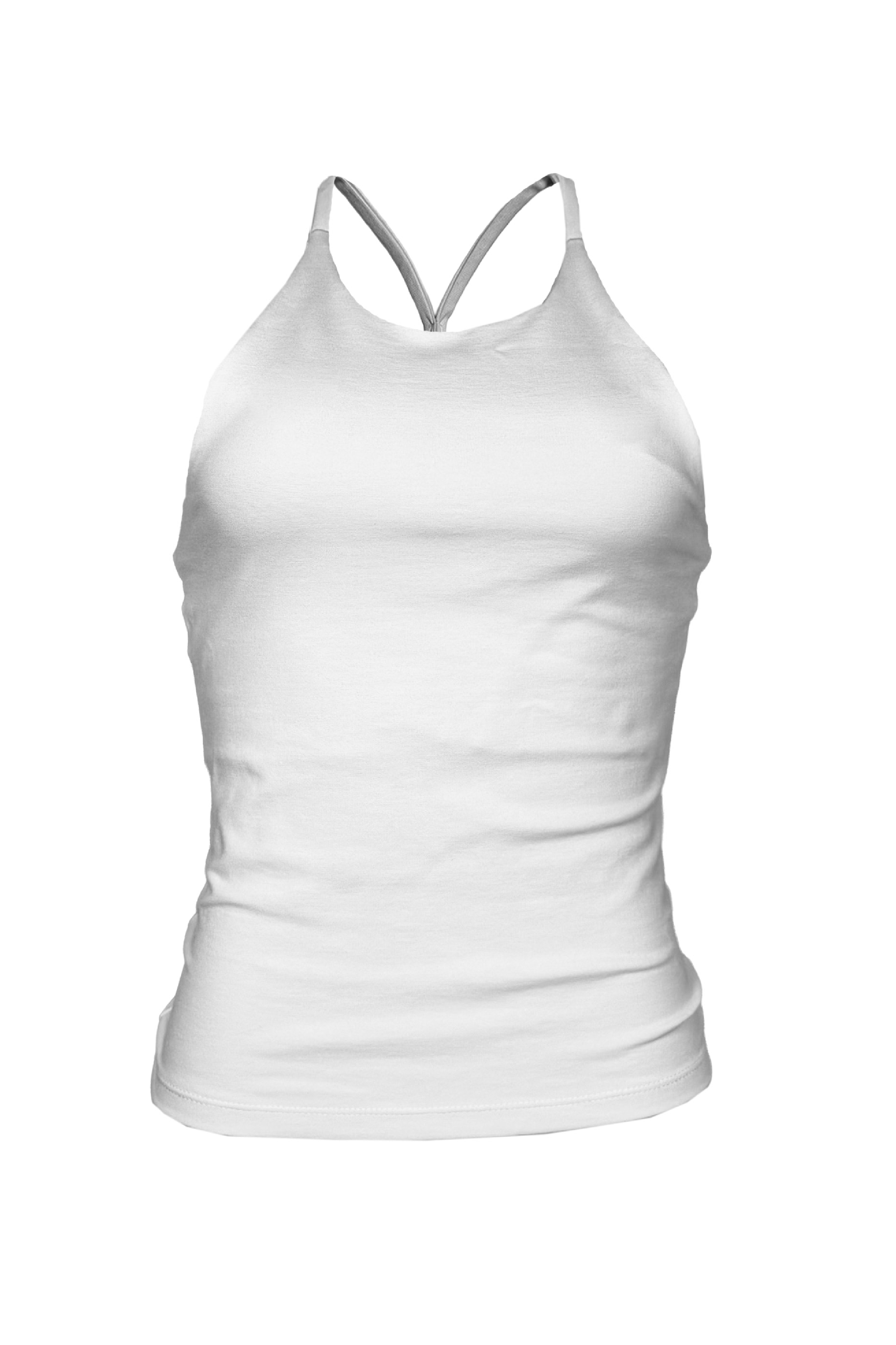 PTJ401529 blusa de tiras color blanco