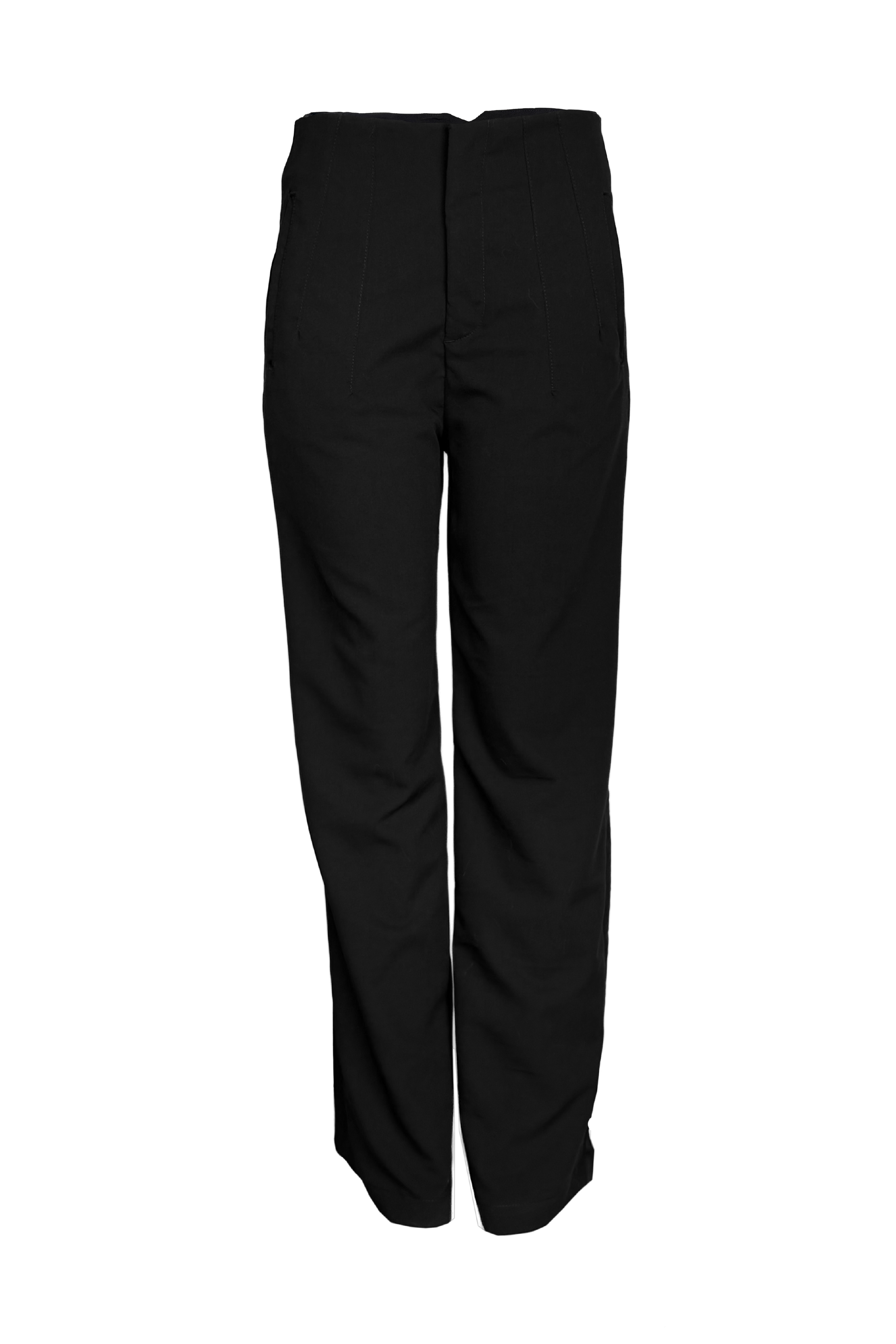 PTJ401812 pantalón con bota recta con bolsillos 
