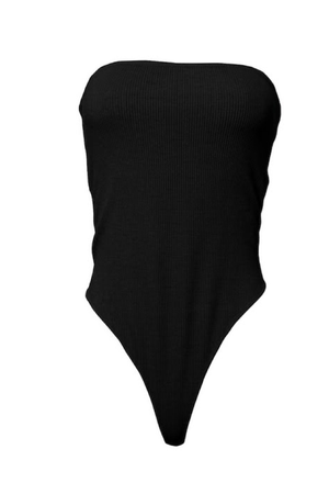 PTJ402829 body sin tirantes color negro