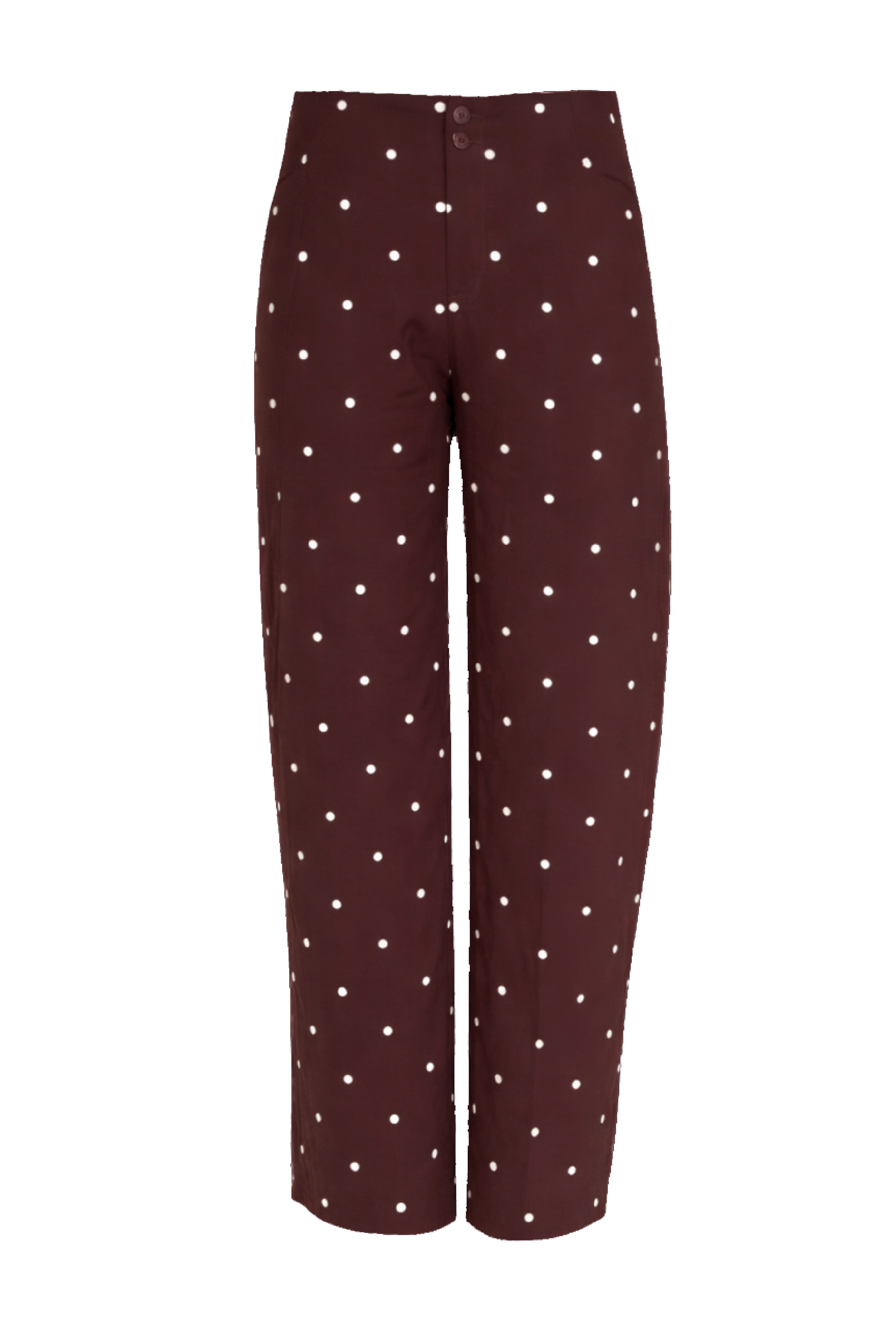 PTJ402929 pantalón de puntos color café