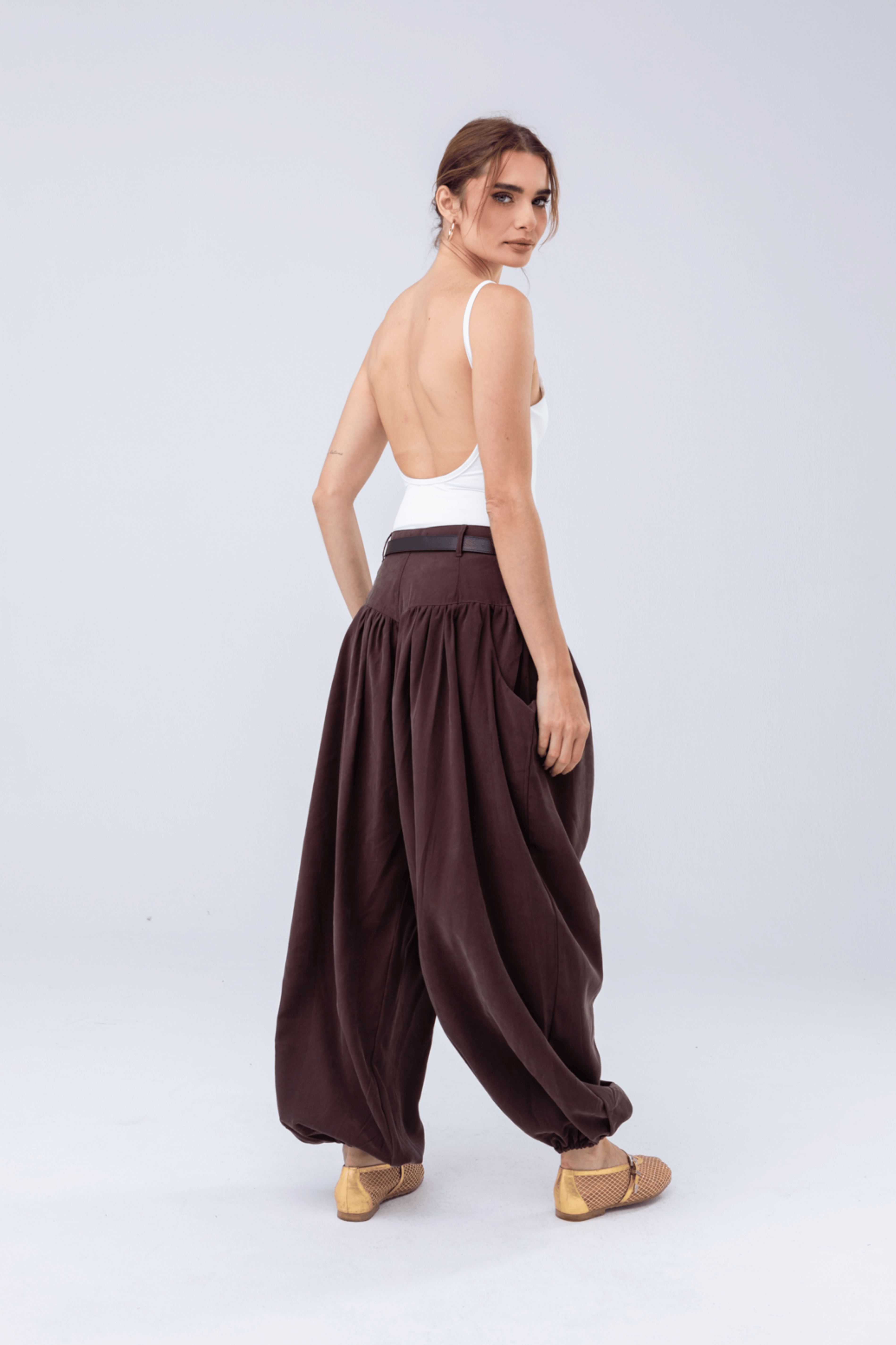 Pantalón tipo aladino Verdandi