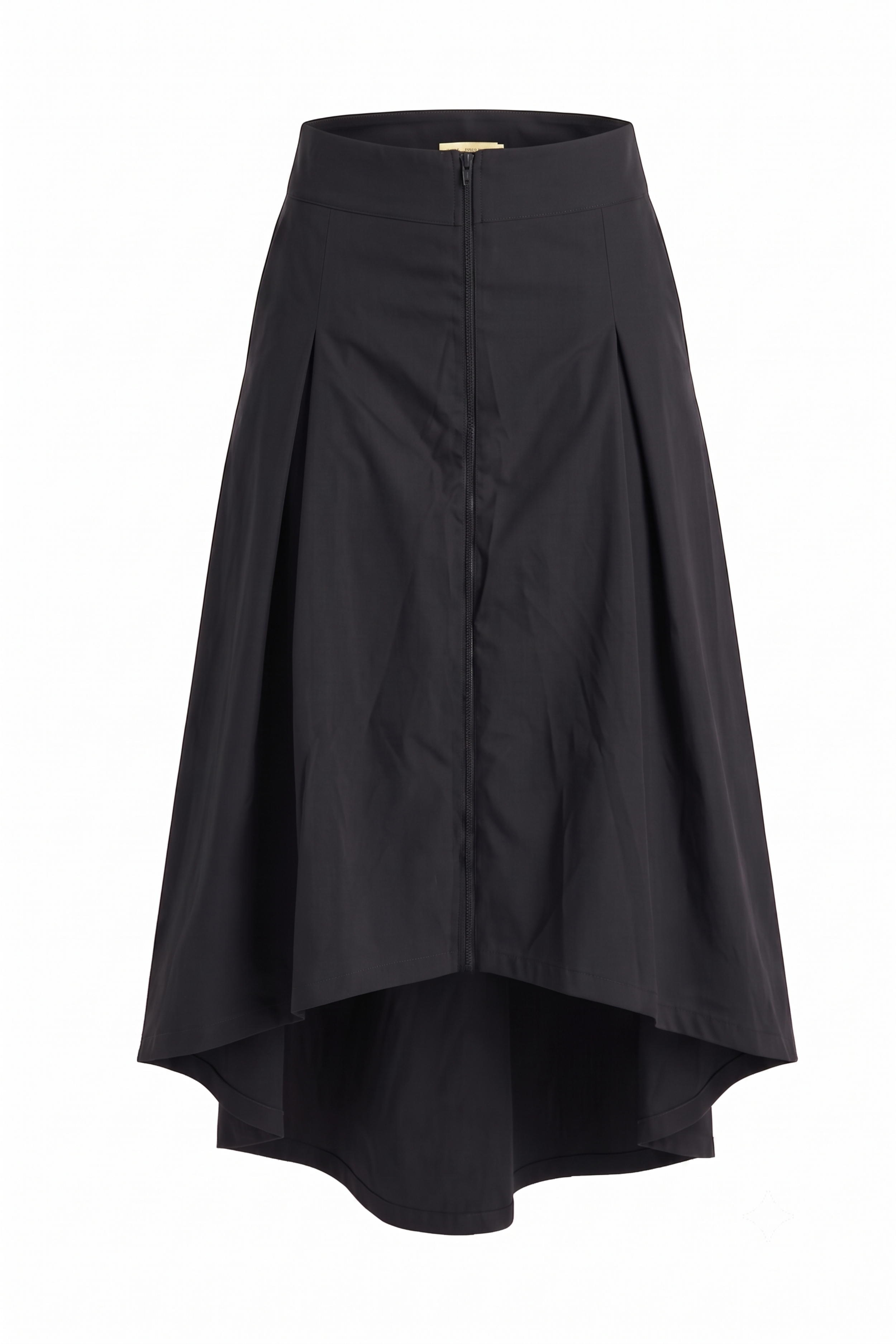 PTJ70321100 falda tipo A color negra con cierre negro 