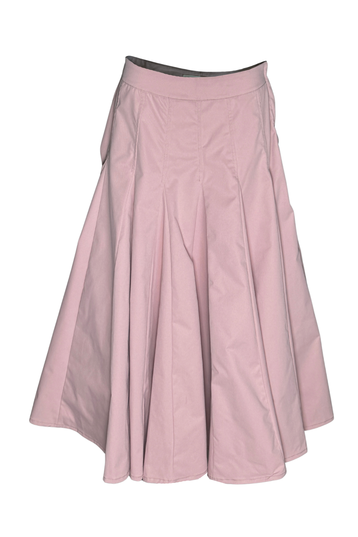 PTJ8818 falda larga para mujer color palo de rosa
