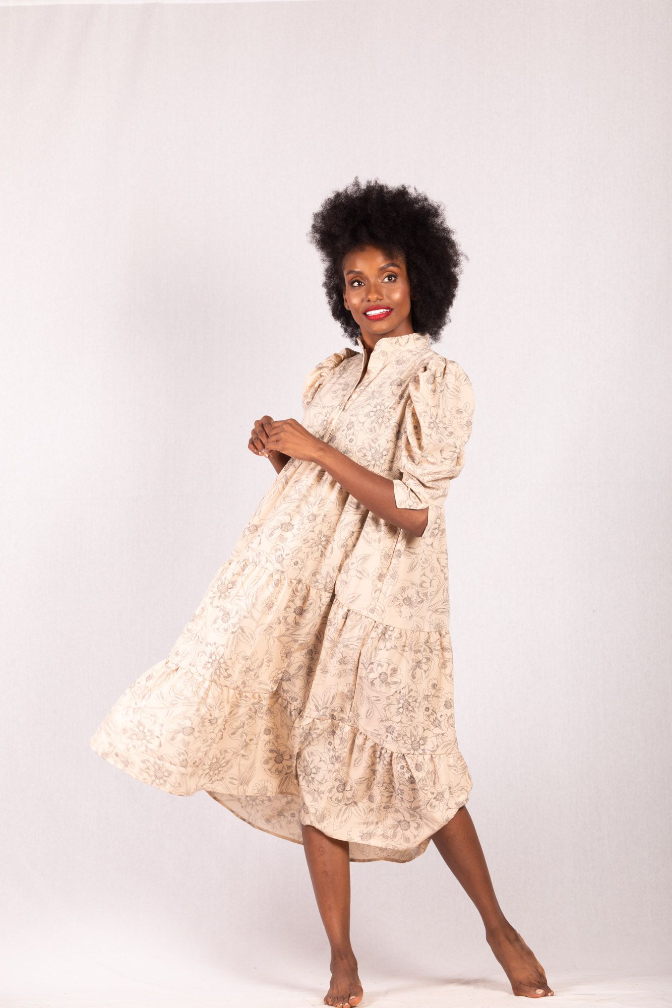 Vestido Largo De Flore