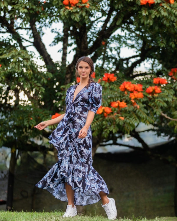 Vestido Estampado Flores