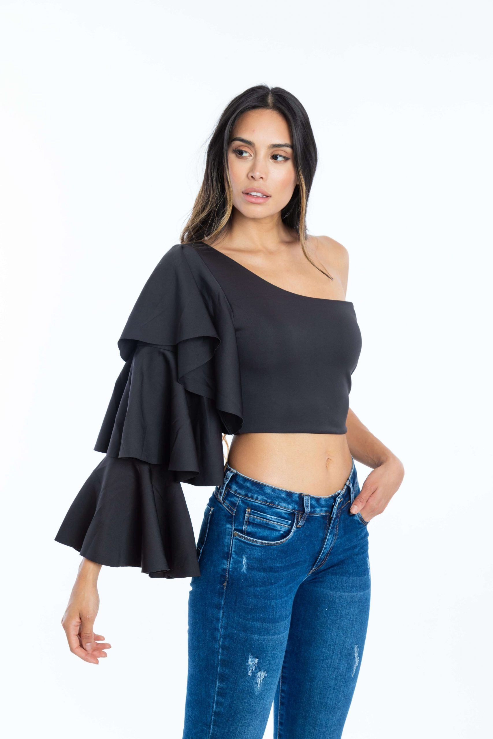 Blusa Asimétrica