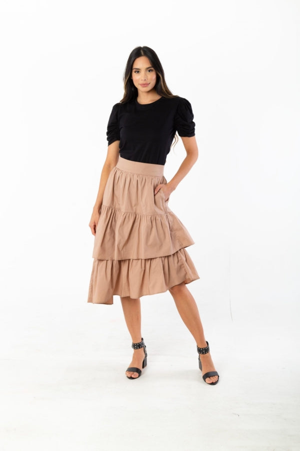 Falda 3/4 Con Boleros