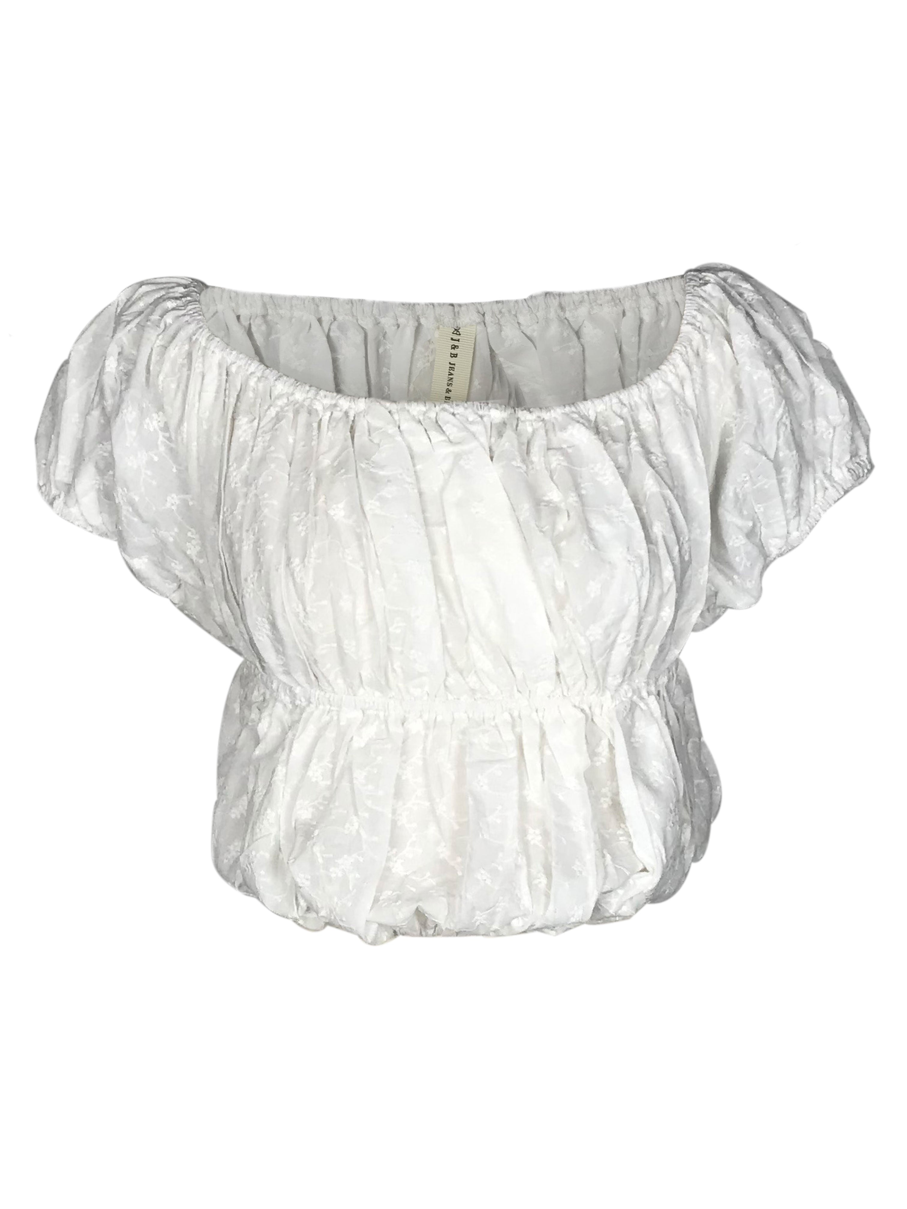 Blusa Cuello Bandeja