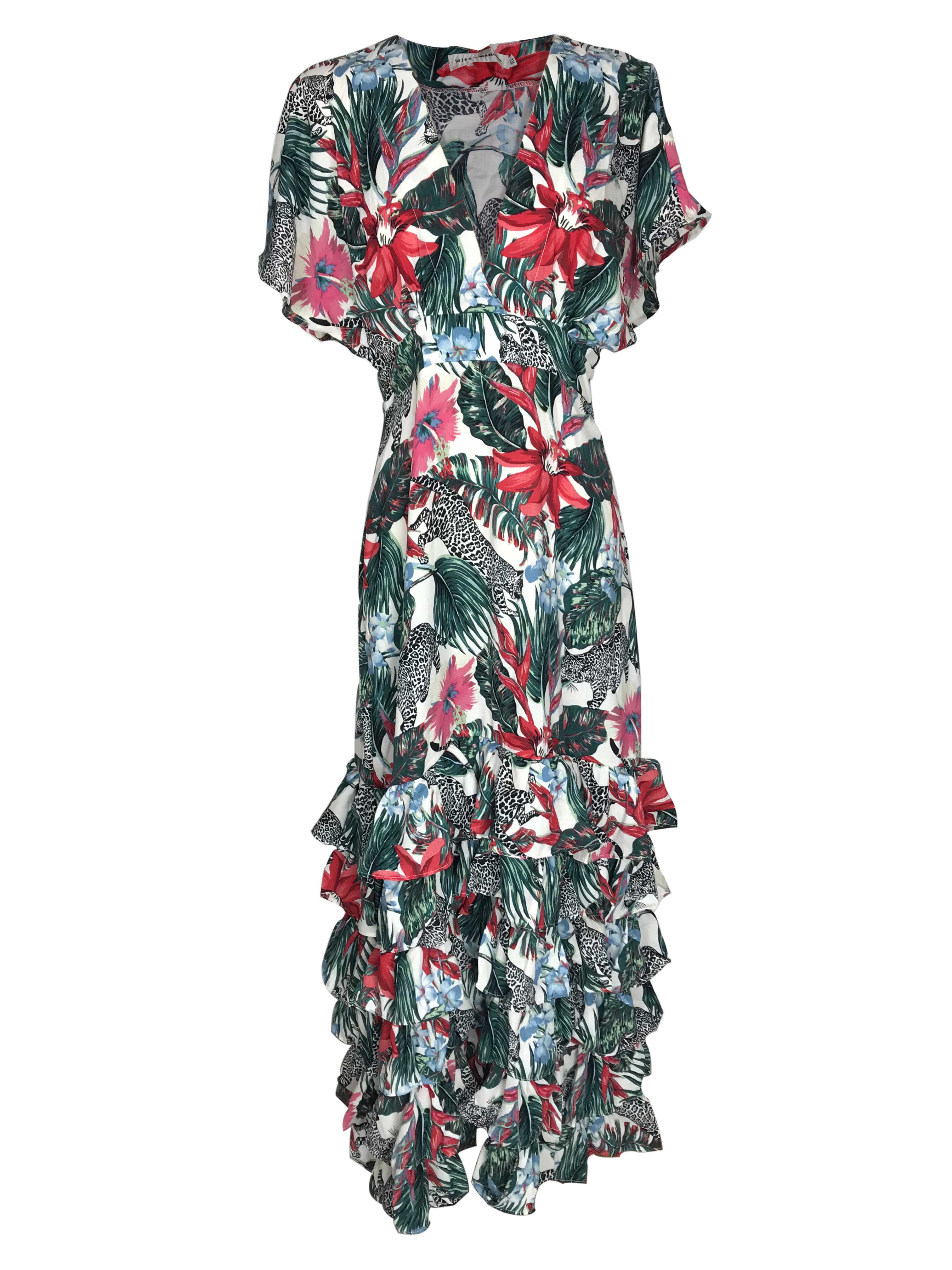Vestido Largo De Golas
