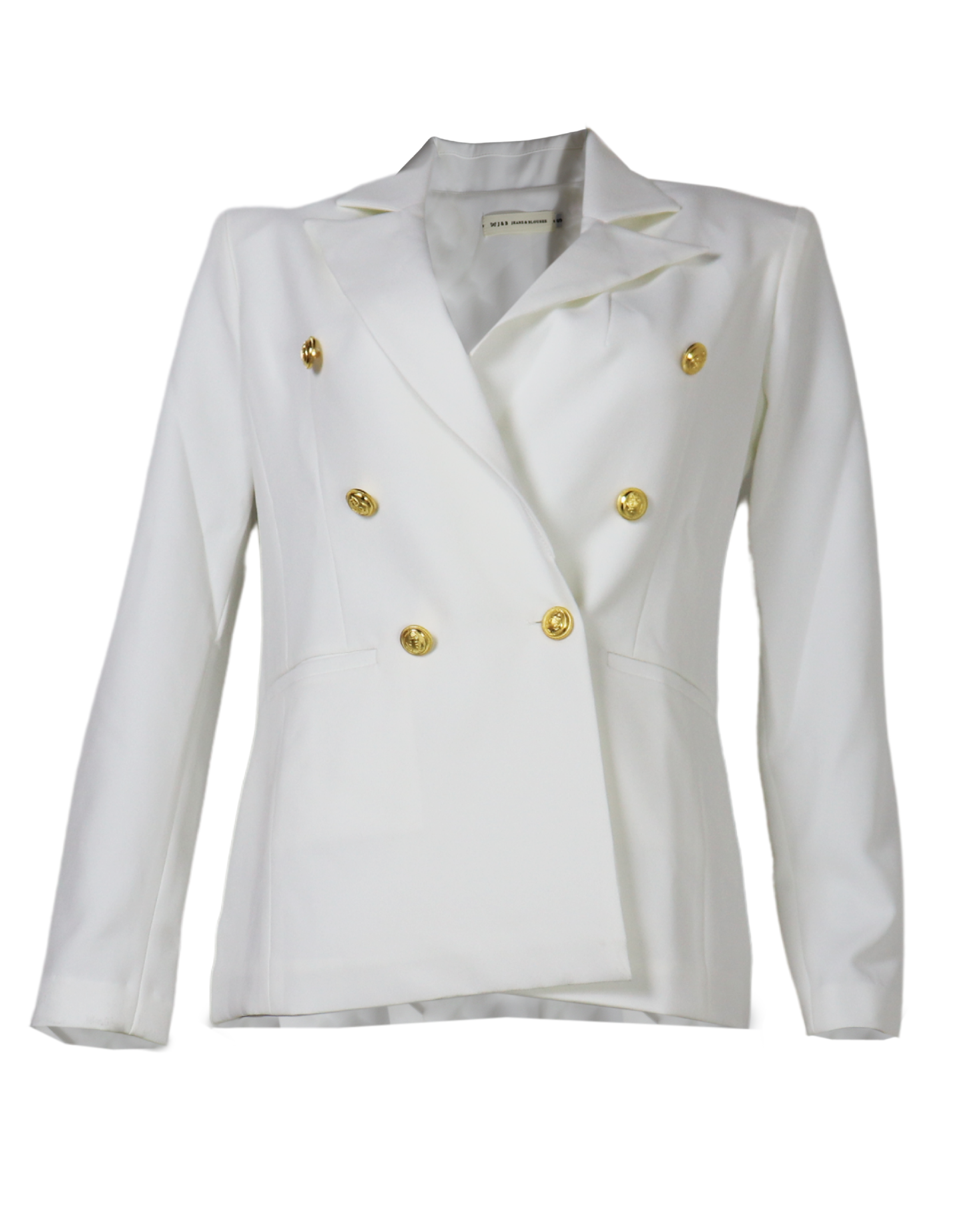 Blazer botón doble botón color beige
