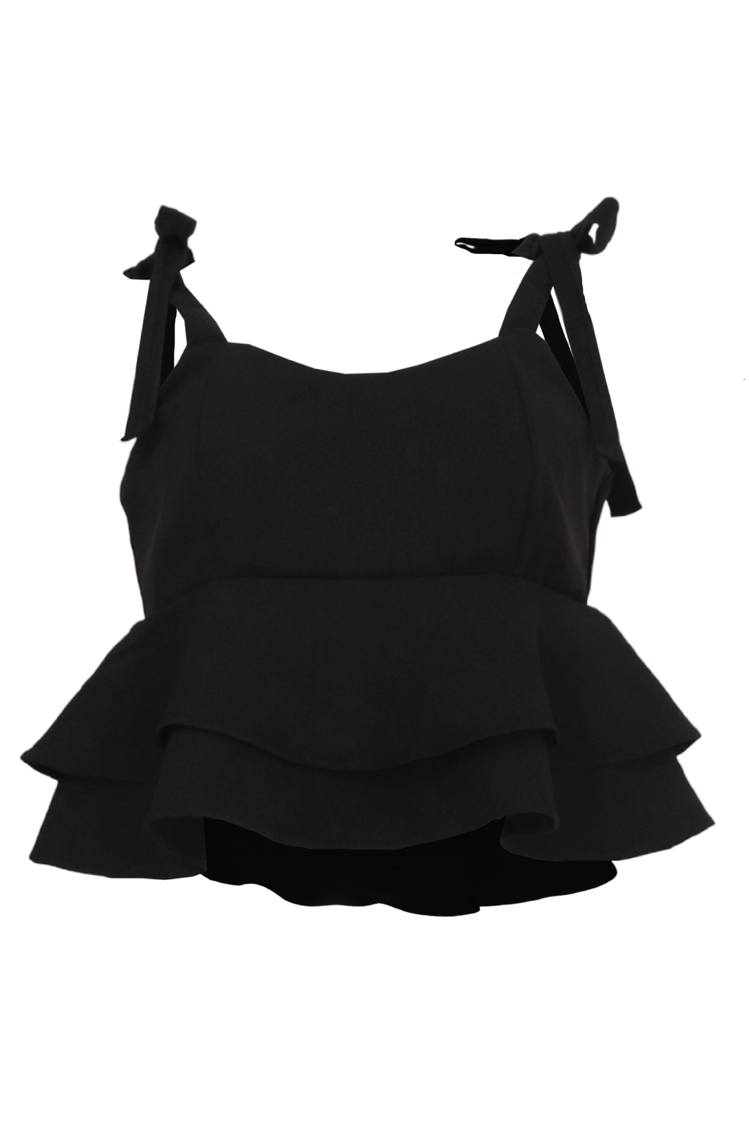 Blusa boleros con tiras 