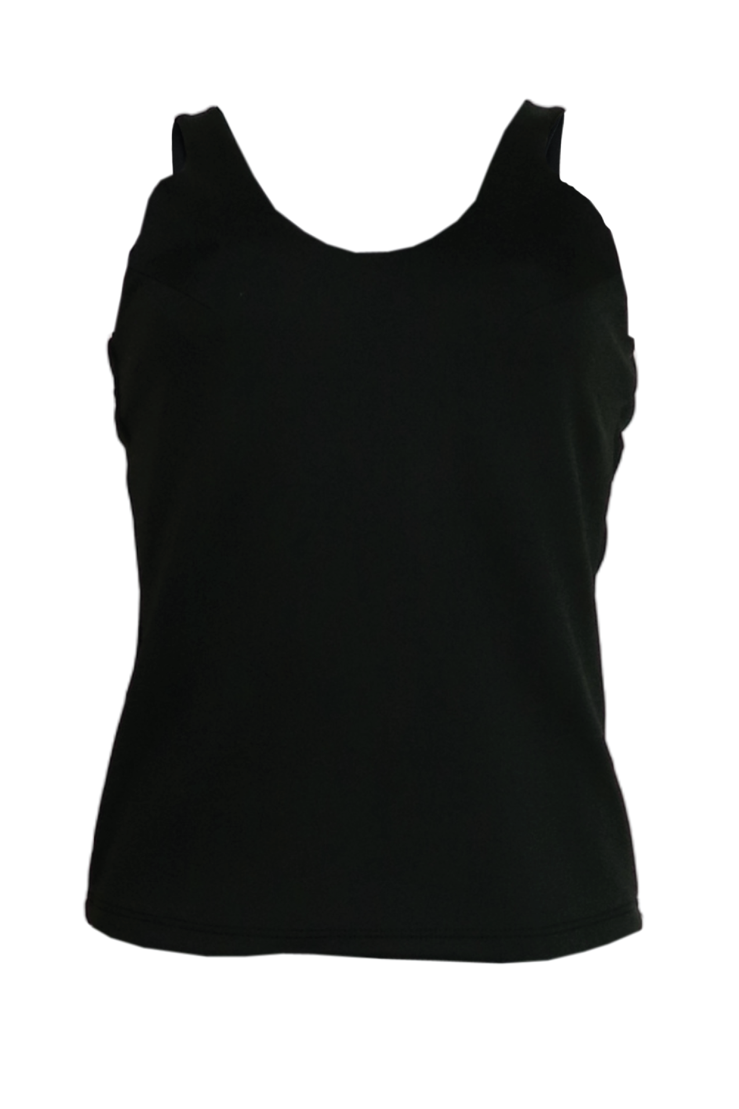 Blusa negra de tiras