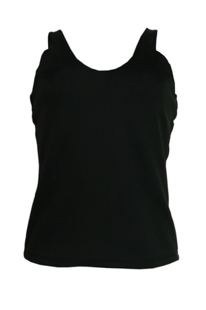 Blusa negra de tiras