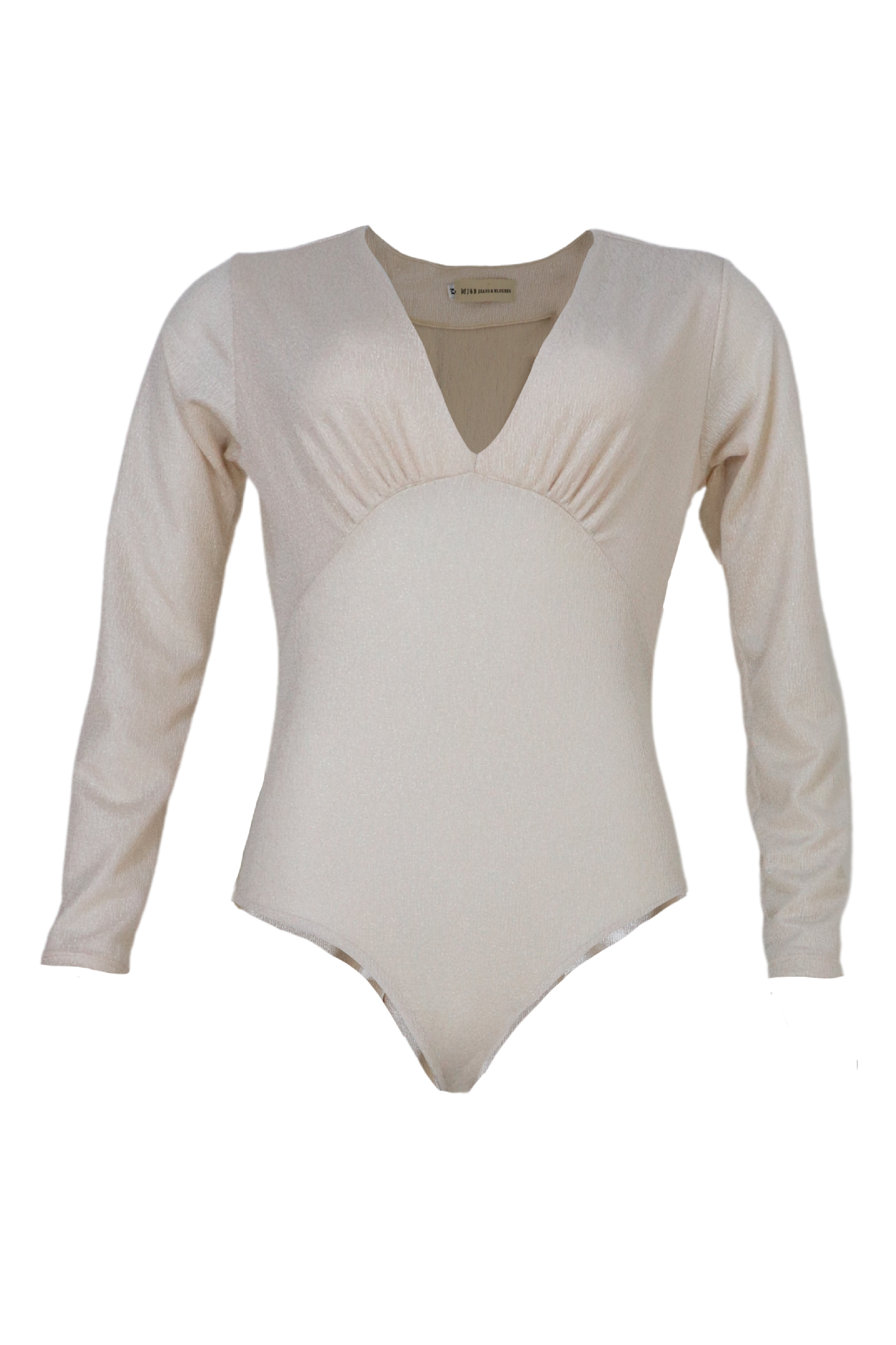 Body brillante color beige